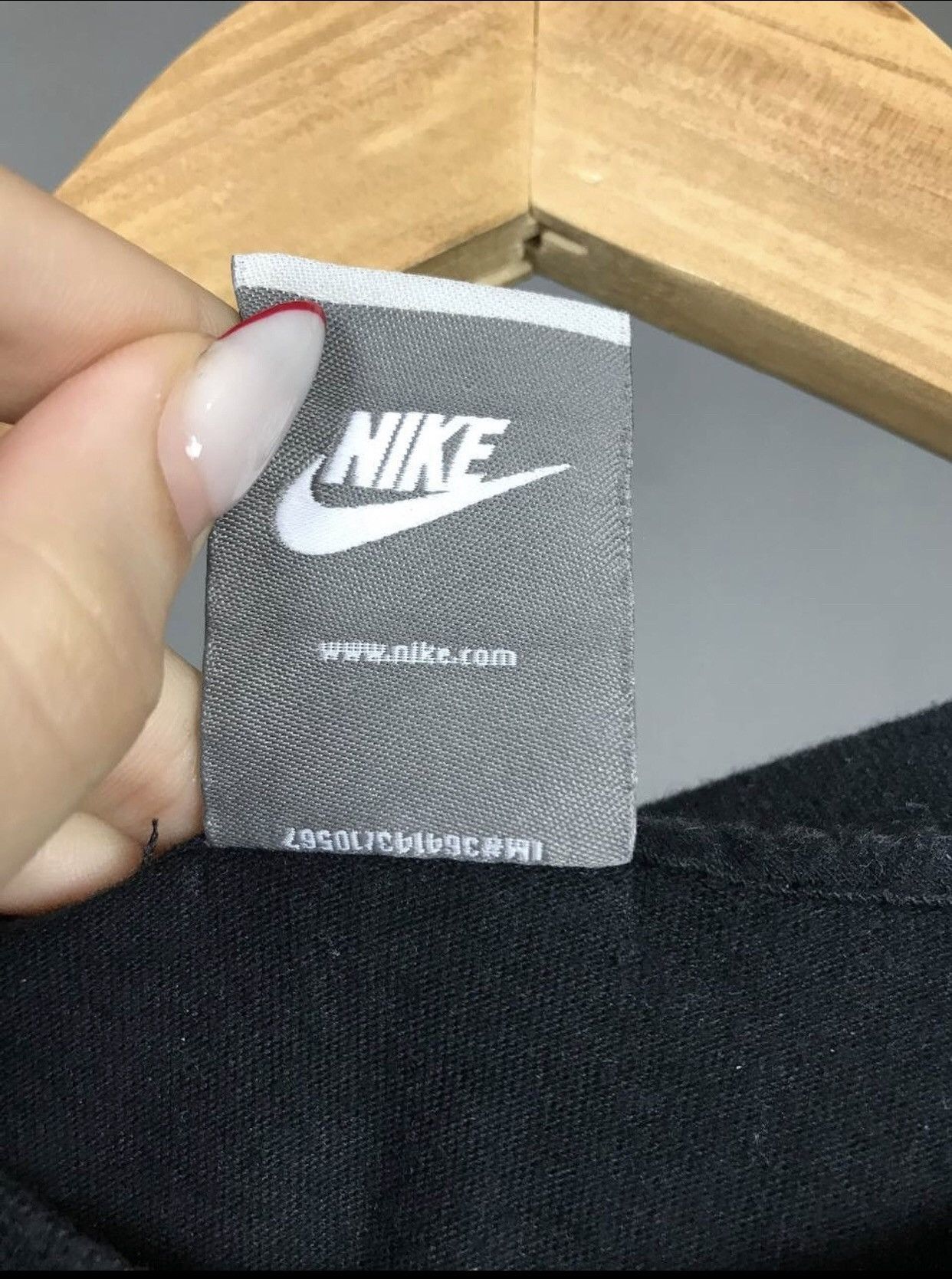 Nike × Vintage Nike swoosh streetwear vintage tee Size US S / EU 44-46 / 1 - 5 Thumbnail