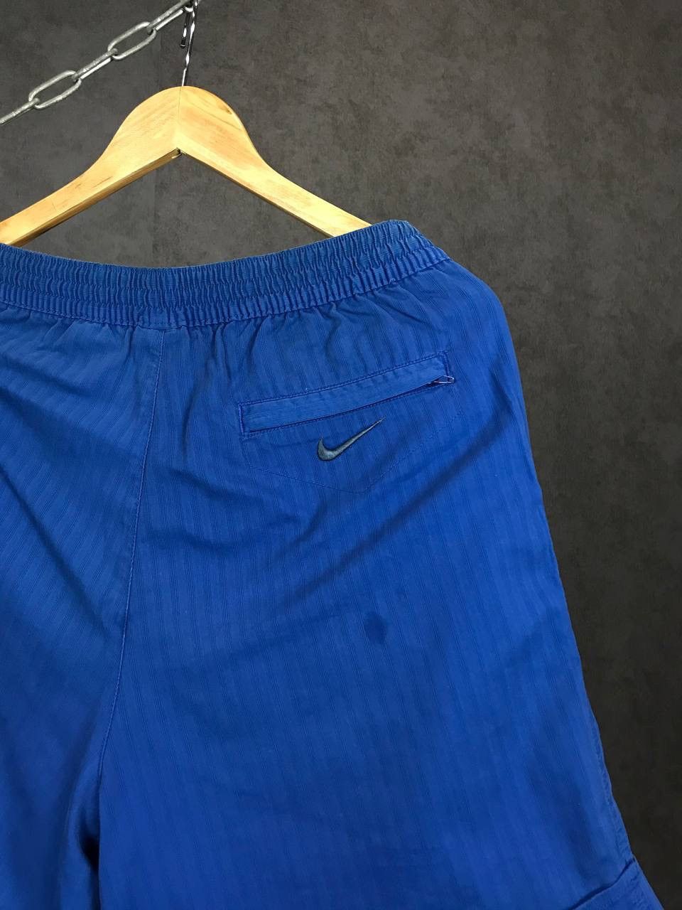 Nike × Vintage Nike swoosh streetwear vintage shorts Size US 32 / EU 48 - 8 Thumbnail