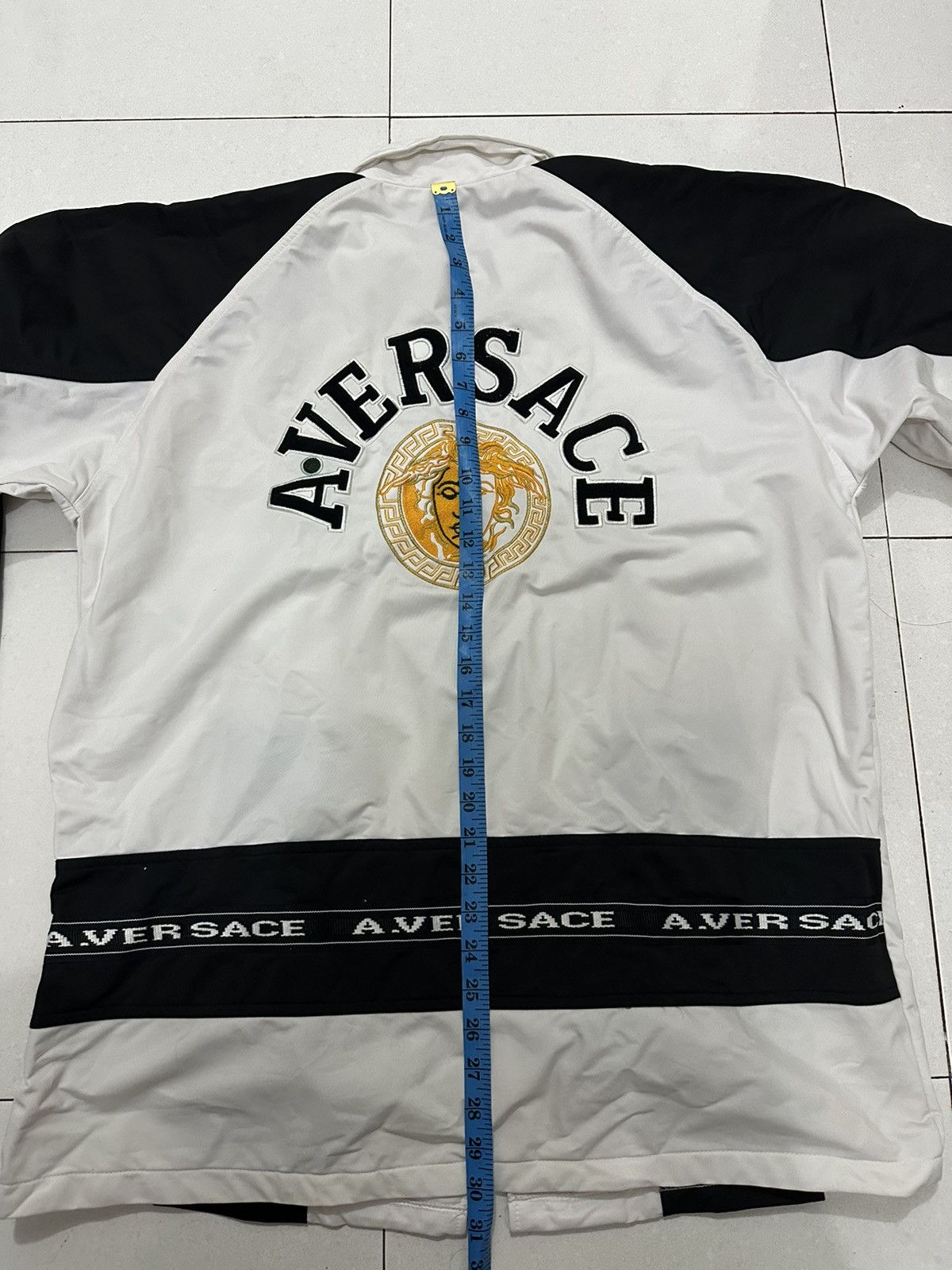 Other 🔥Vintage🔥 A Versace 1 Set Medusa Tape Jacket + Pants Size US L / EU 52-54 / 3 - 10 Thumbnail