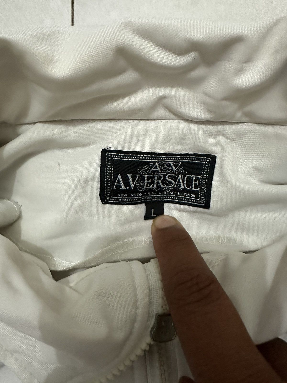 Other 🔥Vintage🔥 A Versace 1 Set Medusa Tape Jacket + Pants Size US L / EU 52-54 / 3 - 7 Thumbnail