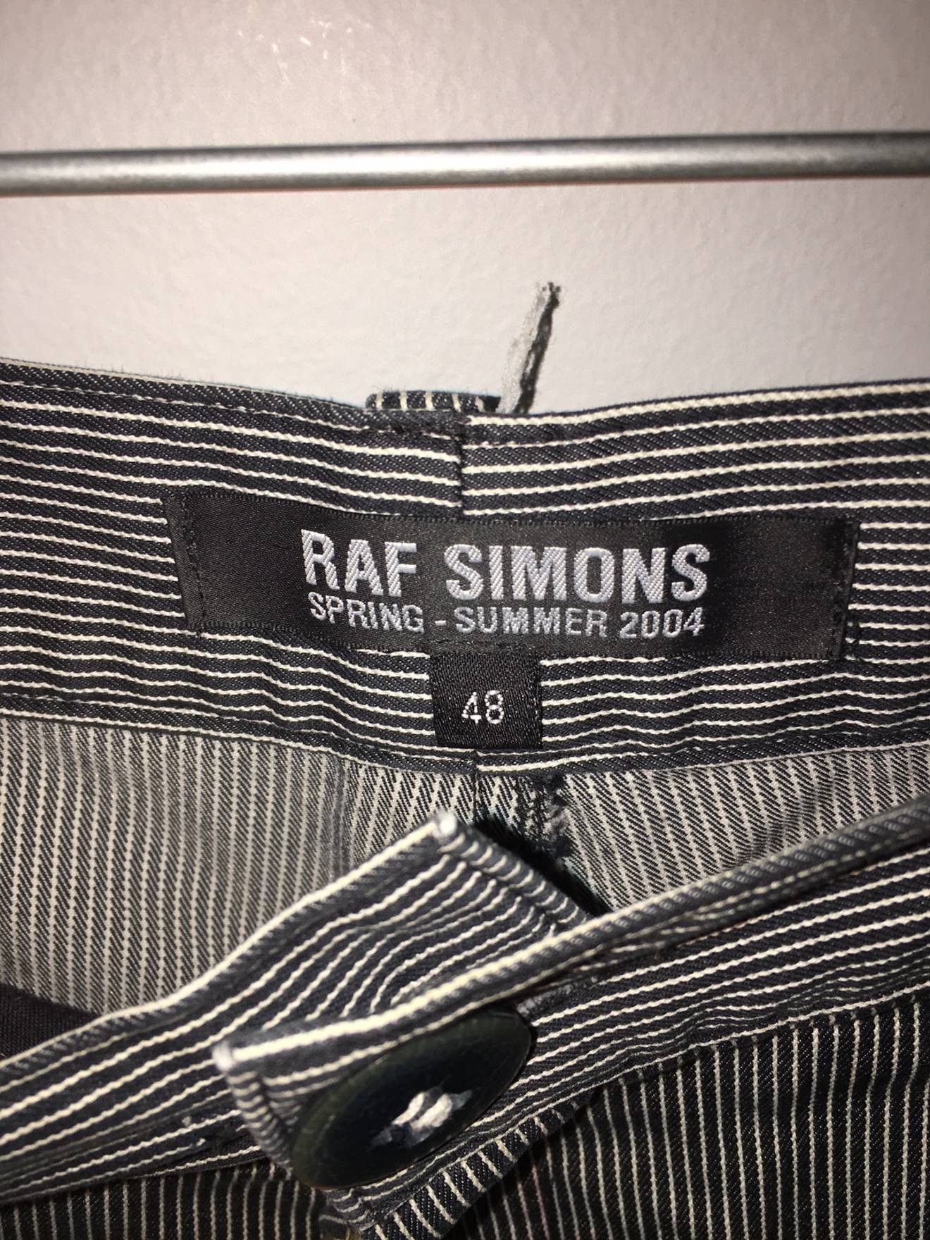 Raf Simons SS2004 "MAY THE CIRCLE BE UNBROKEN" STRIPED PANTS Size US 31 - 3 Thumbnail