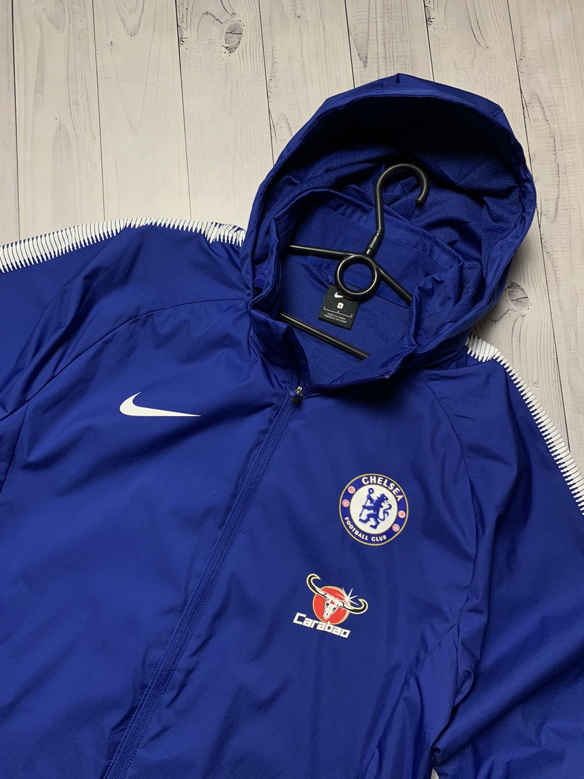 Chelsea Soccer × Nike Chelsea Nike Soccer jacket carabao size L Size US L / EU 52-54 / 3 - 3 Thumbnail