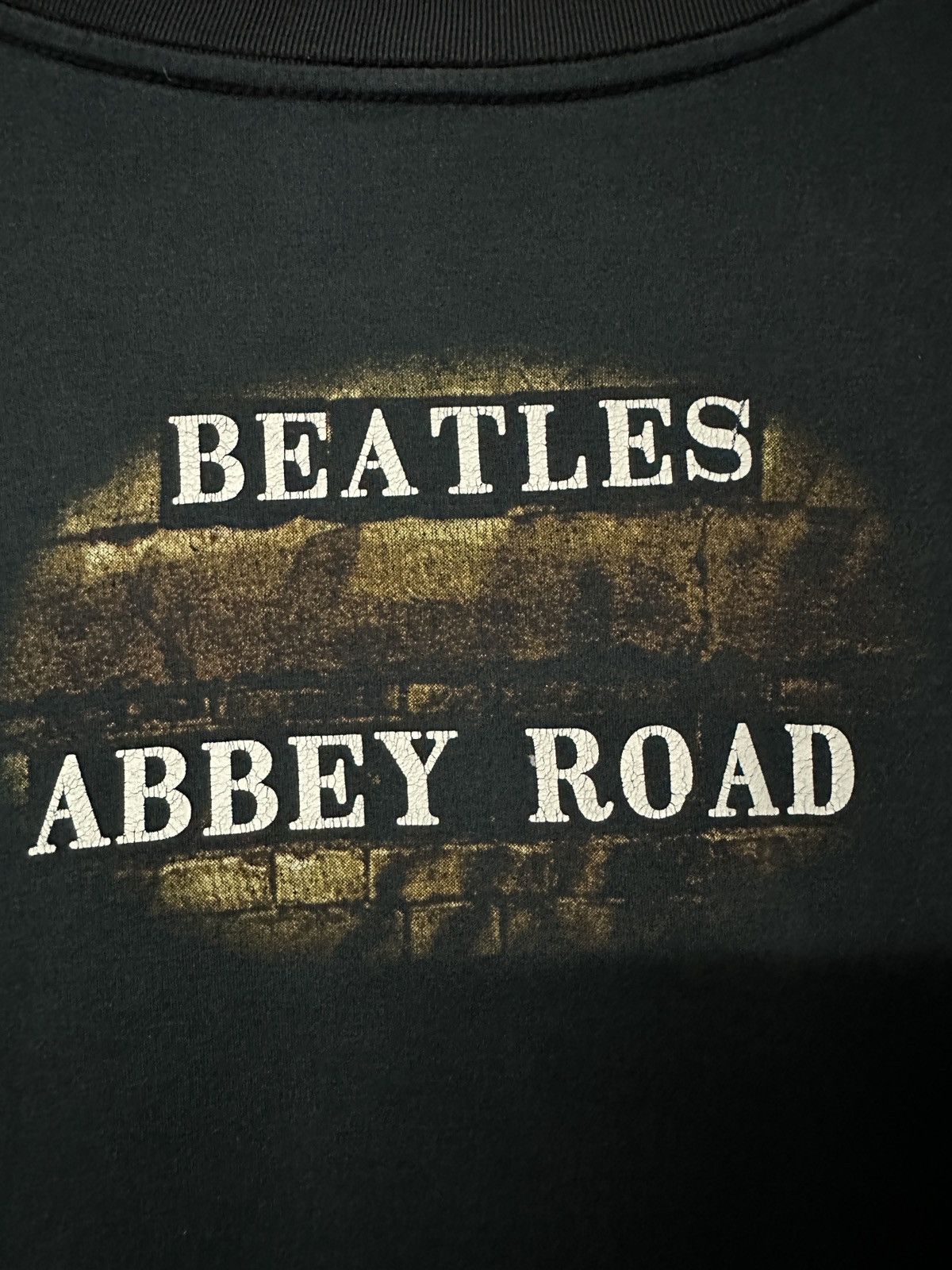 Band Tees × Vintage Vintage 90s The Beatles Abbey Road Sun Faded Tee Size US M / EU 48-50 / 2 - 11 Thumbnail