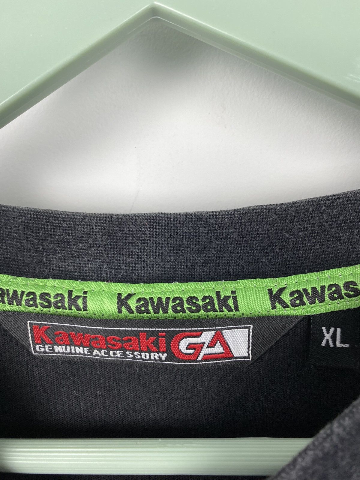 Vintage Kawasaki Ninja Racing Team Tee T Shirt Lucky Strike Subaru Size US XL / EU 56 / 4 - 6 Thumbnail