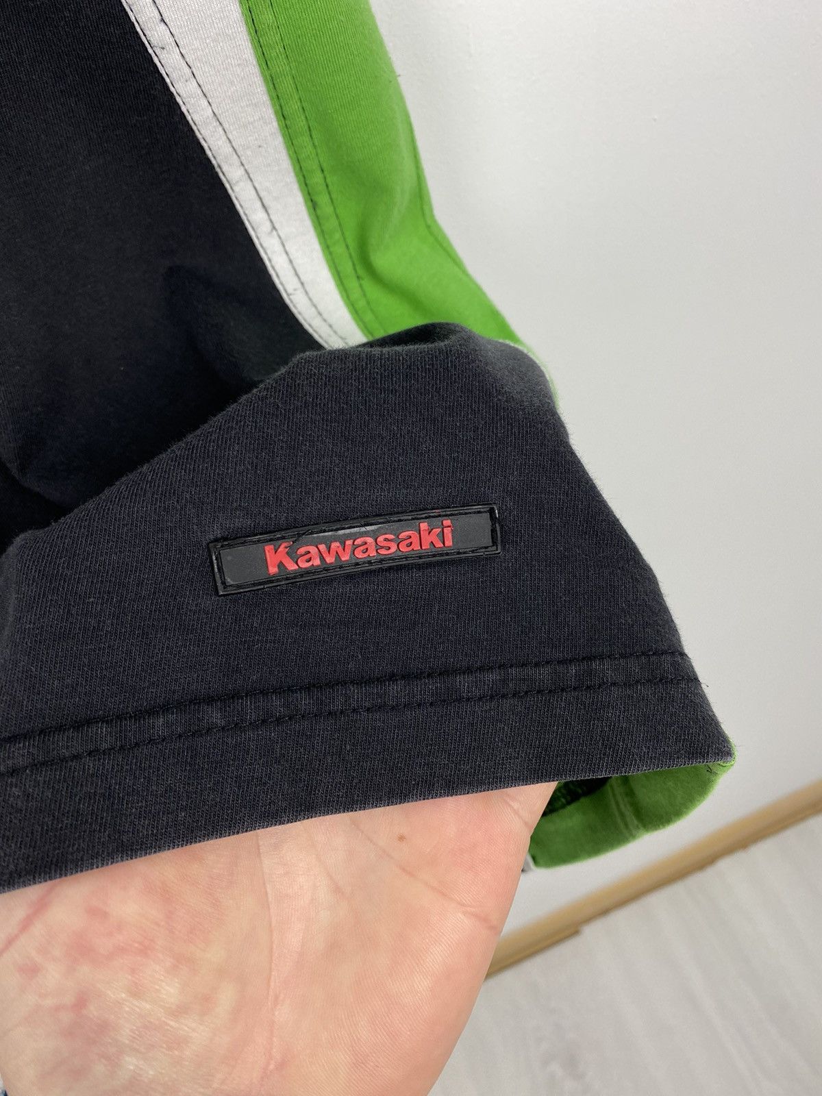 Vintage Kawasaki Ninja Racing Team Tee T Shirt Lucky Strike Subaru Size US XL / EU 56 / 4 - 5 Thumbnail