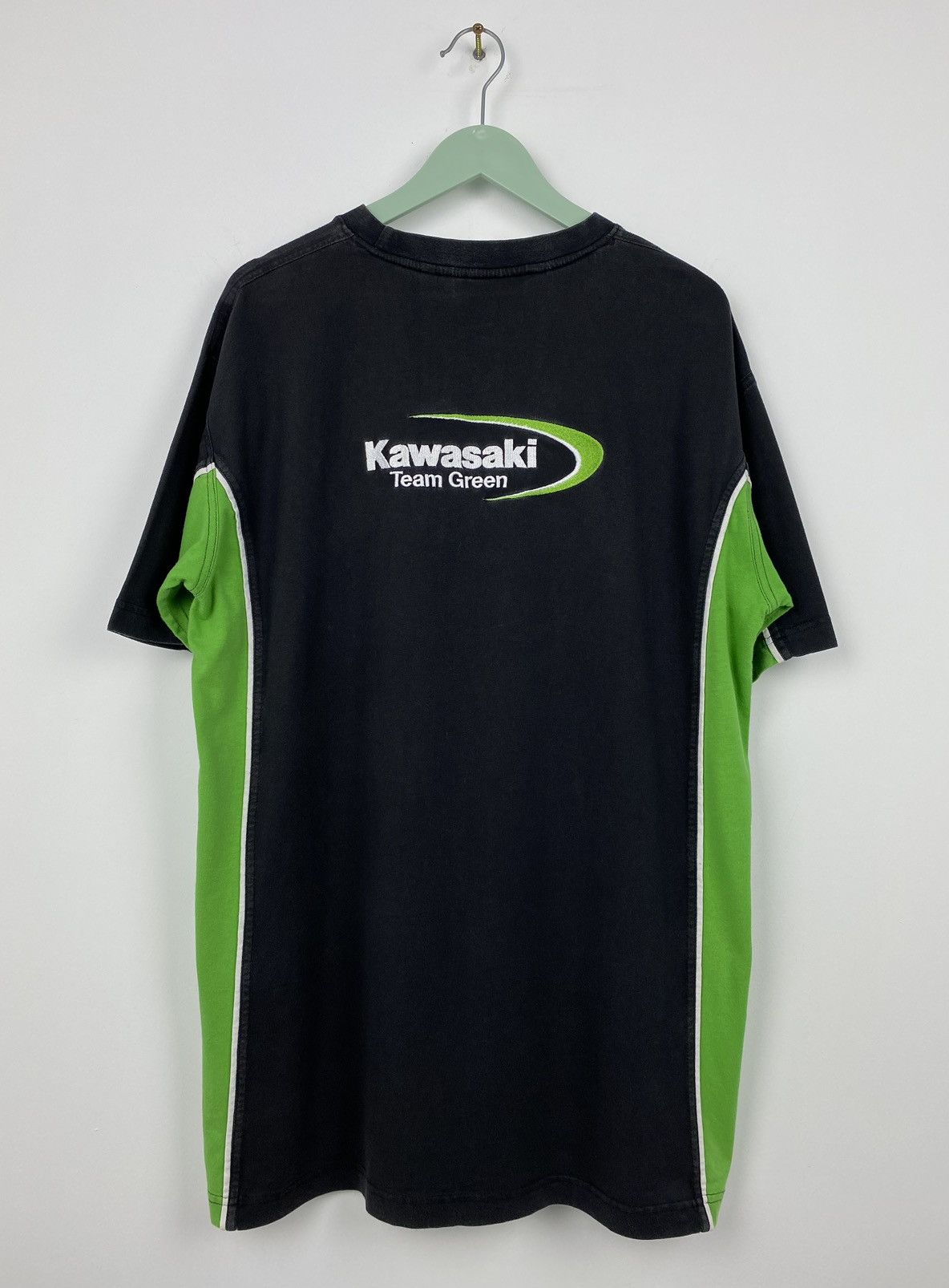 Vintage Kawasaki Ninja Racing Team Tee T Shirt Lucky Strike Subaru Size US XL / EU 56 / 4 - 1 Thumbnail