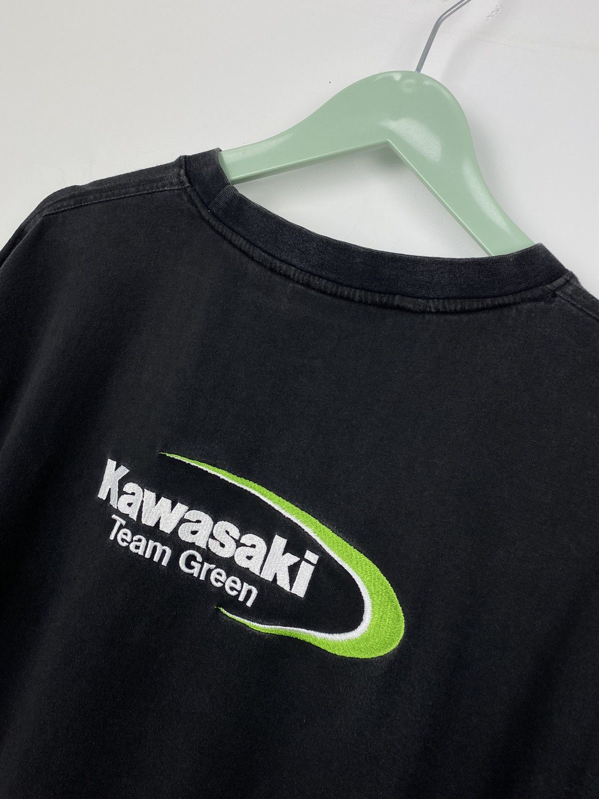 Vintage Kawasaki Ninja Racing Team Tee T Shirt Lucky Strike Subaru Size US XL / EU 56 / 4 - 2 Thumbnail