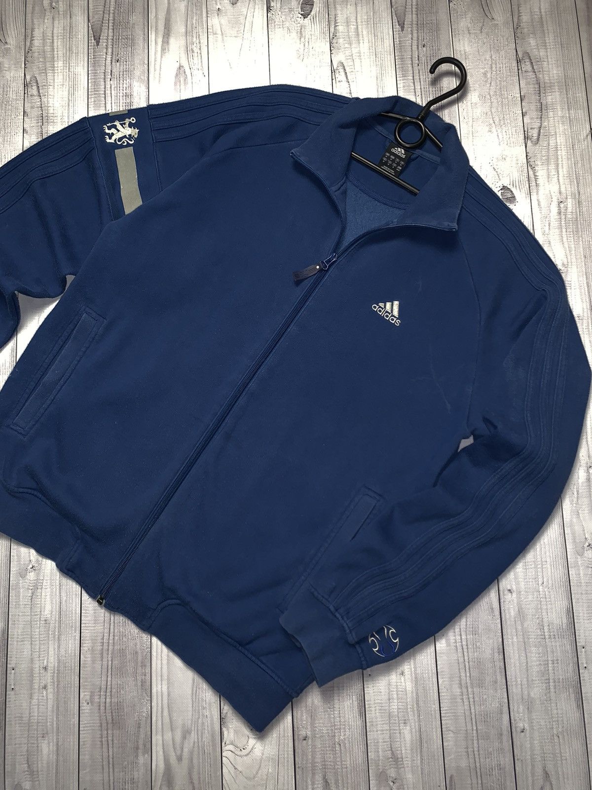 Vintage Vintage Adidas Chelsea soccer jacket size M logo Size US M / EU 48-50 / 2 - 2 Thumbnail