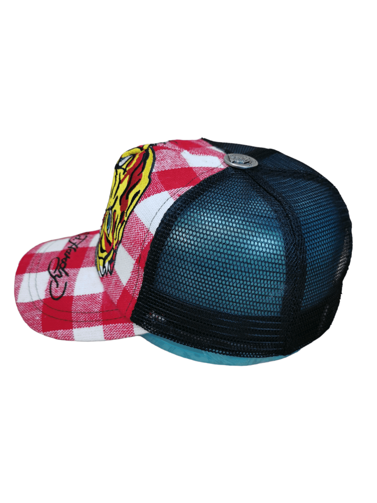 Ed Hardy ED HARDY TIGER TRUCKER HAT CAP Size ONE SIZE - 2 Thumbnail