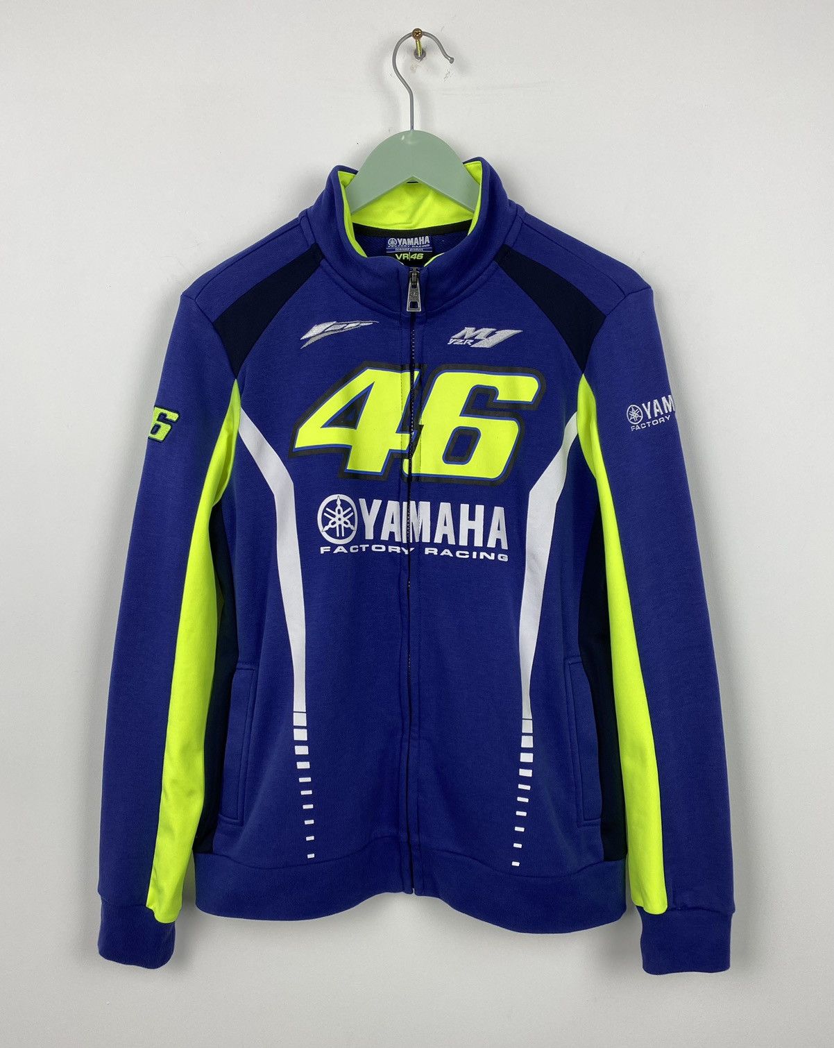 Yamaha Yamaha Factory Racing M1 #46 Zip Sweatshirt Honda BMW Subaru Size US S / EU 44-46 / 1 - 1 Thumbnail