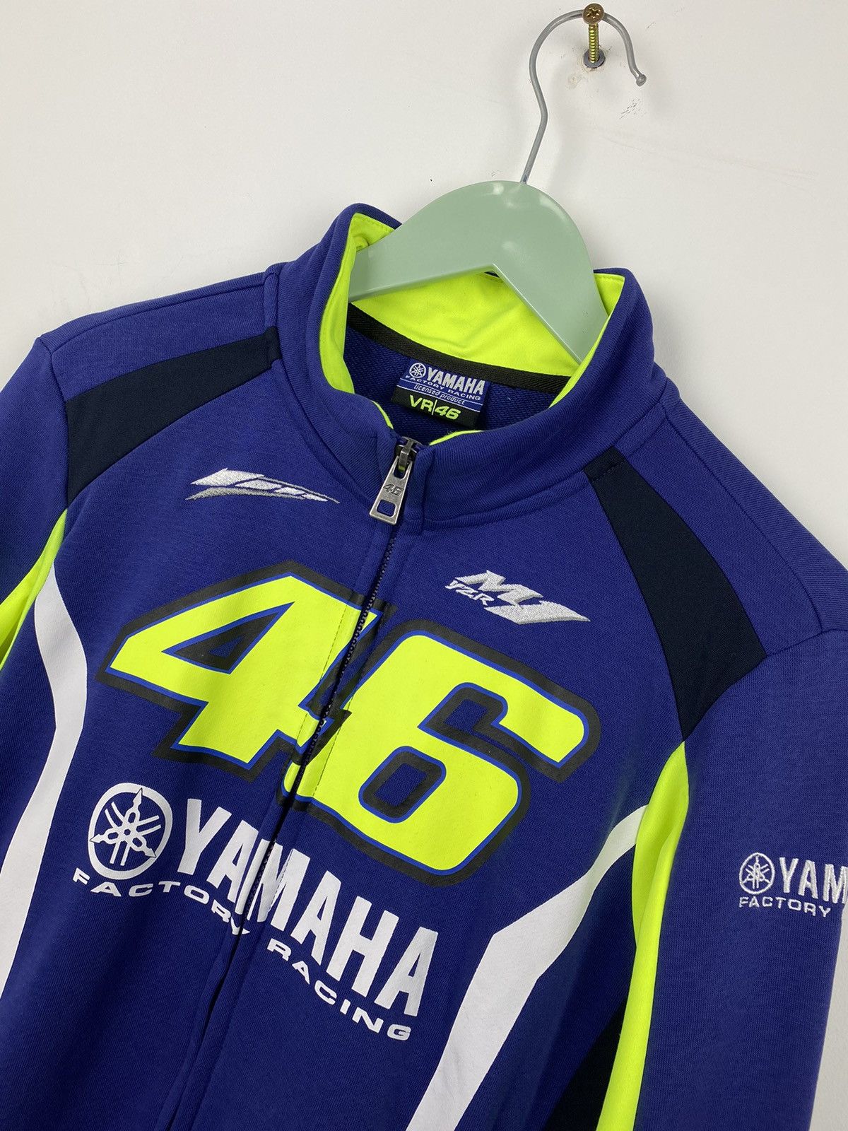 Yamaha Yamaha Factory Racing M1 #46 Zip Sweatshirt Honda BMW Subaru Size US S / EU 44-46 / 1 - 2 Thumbnail