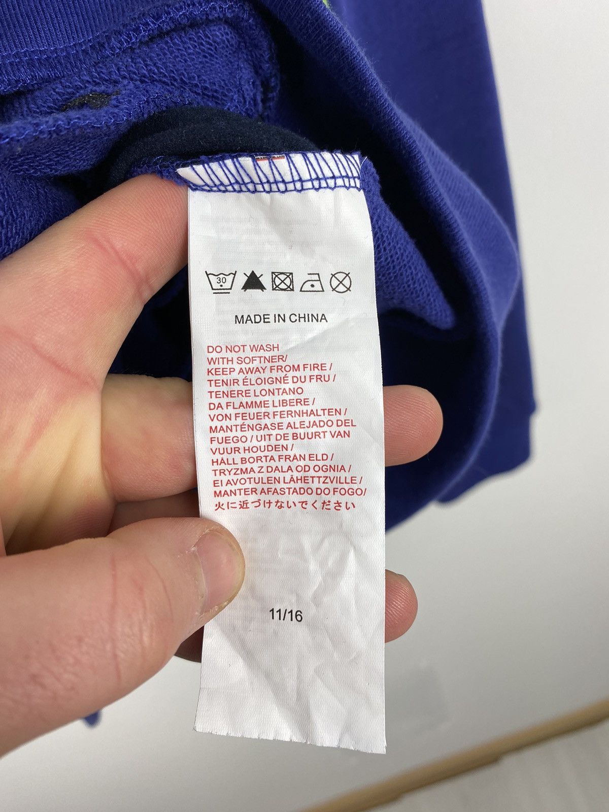 Yamaha Yamaha Factory Racing M1 #46 Zip Sweatshirt Honda BMW Subaru Size US S / EU 44-46 / 1 - 9 Thumbnail