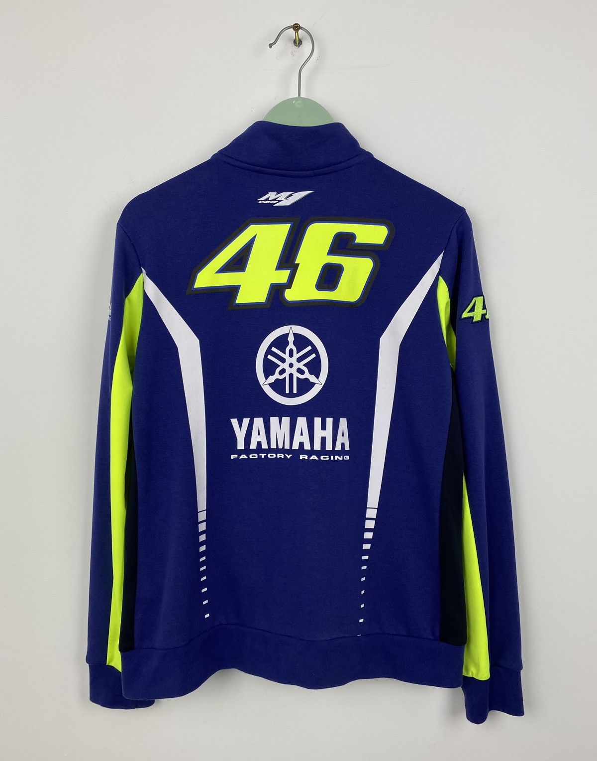 Yamaha Yamaha Factory Racing M1 #46 Zip Sweatshirt Honda BMW Subaru Size US S / EU 44-46 / 1 - 6 Thumbnail