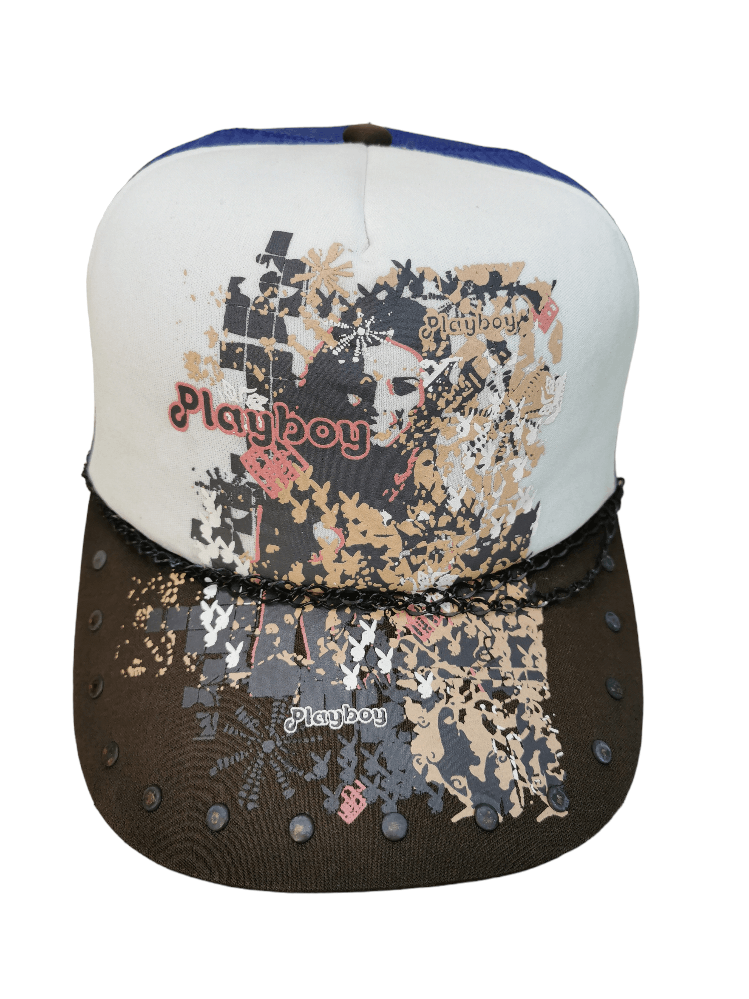 Playboy VINTAGE PLAYBOY TRUCKER HAT CAP Size ONE SIZE - 1 Thumbnail