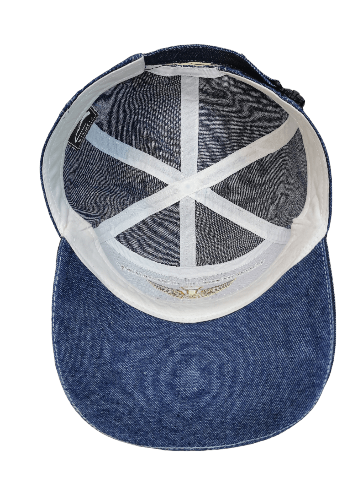Denime × Vintage VINTAGE US AIR FORCE DENIM DEADSTOCK HAT CAP Size ONE SIZE - 7 Thumbnail