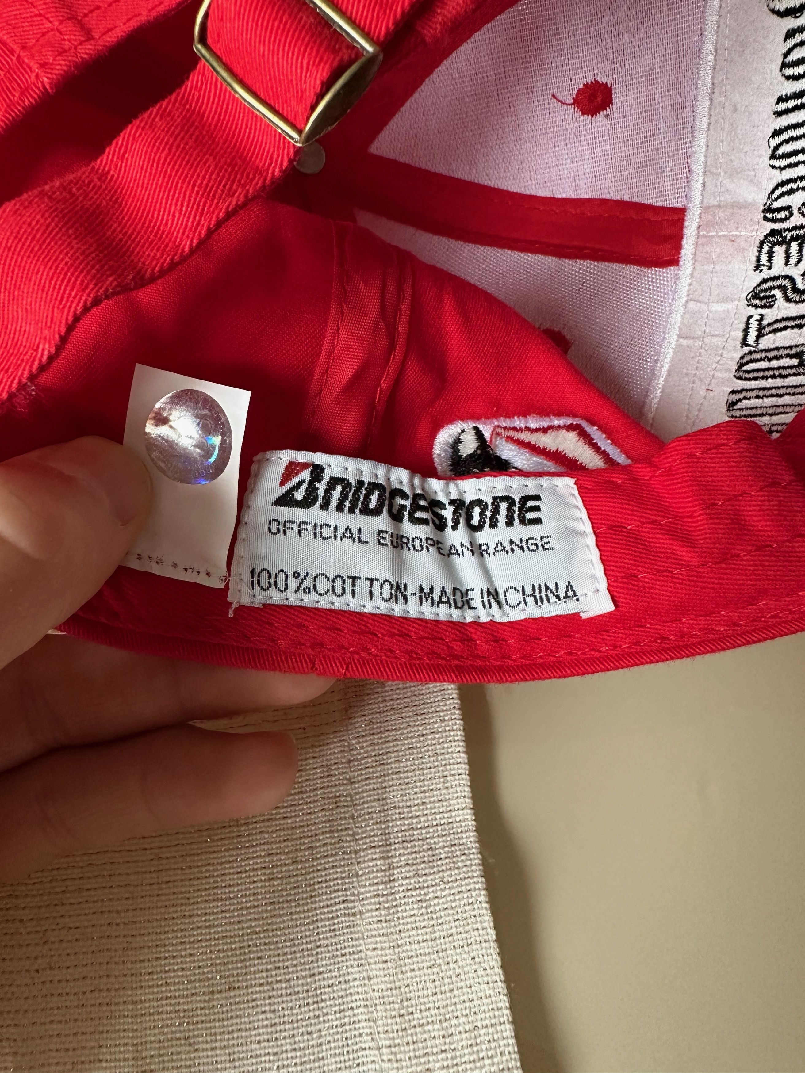 Other Bridgestone Vintage red Cap Racing Size ONE SIZE - 4 Thumbnail