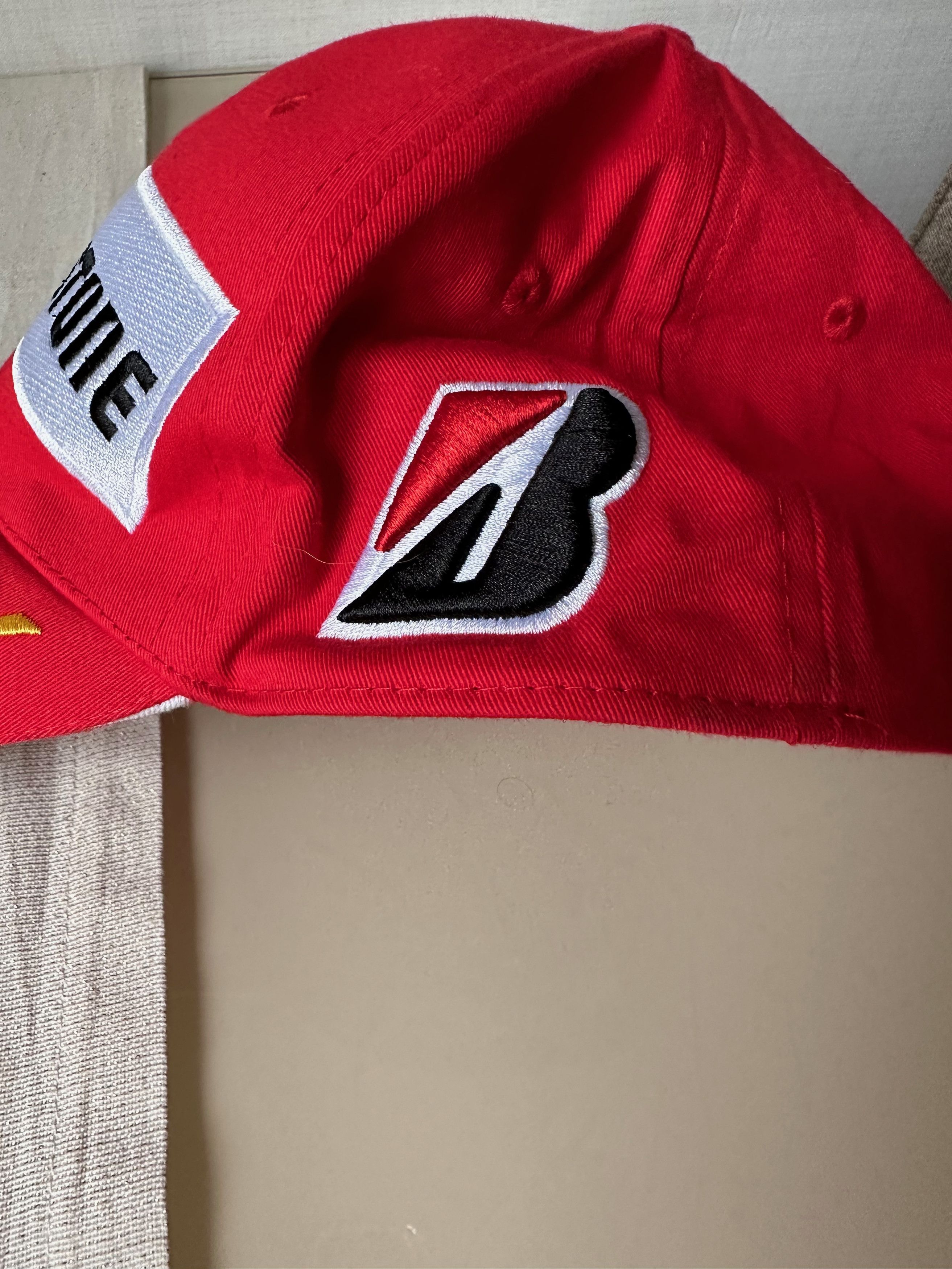 Other Bridgestone Vintage red Cap Racing Size ONE SIZE - 6 Thumbnail