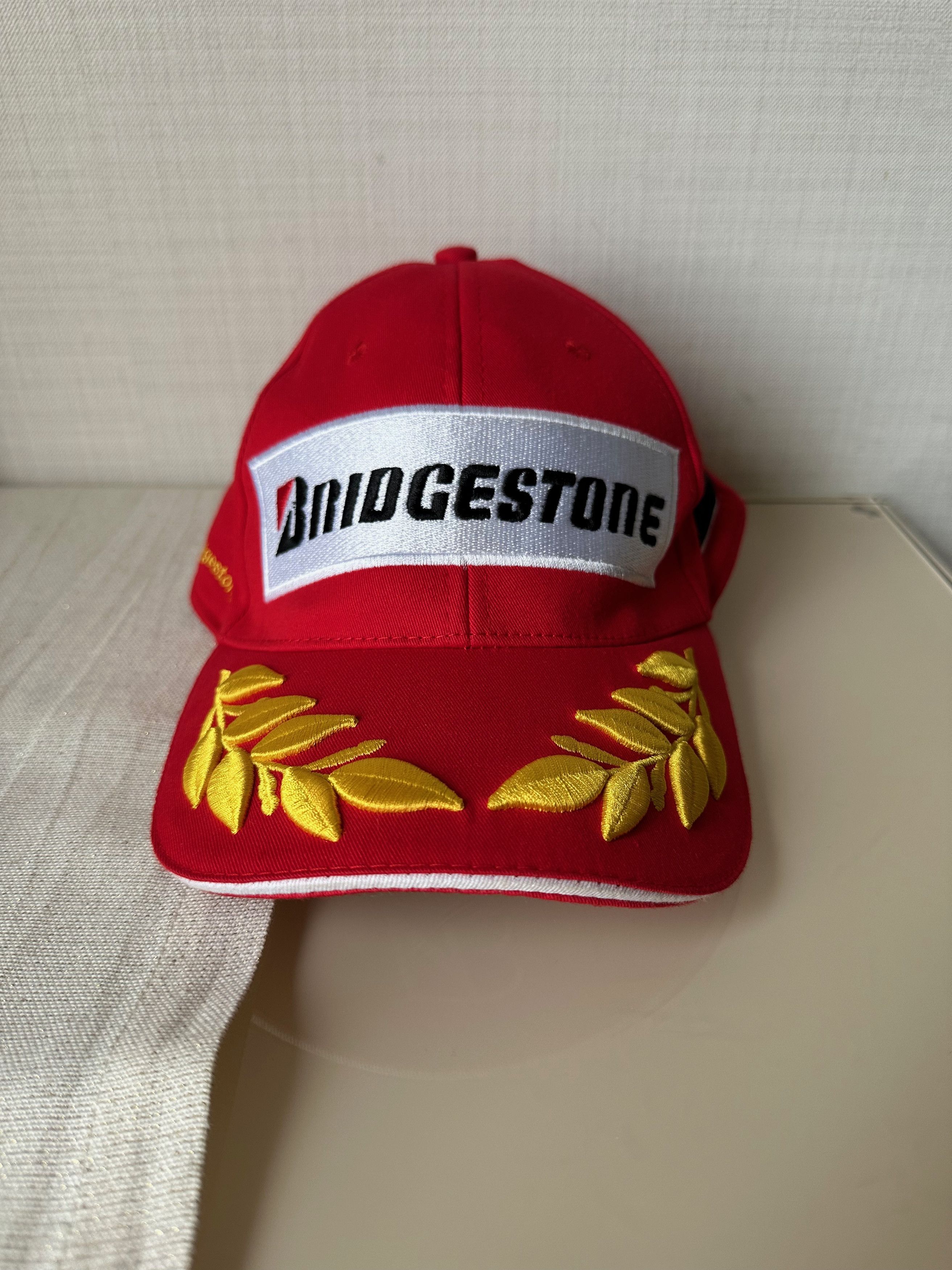 Other Bridgestone Vintage red Cap Racing Size ONE SIZE - 1 Thumbnail