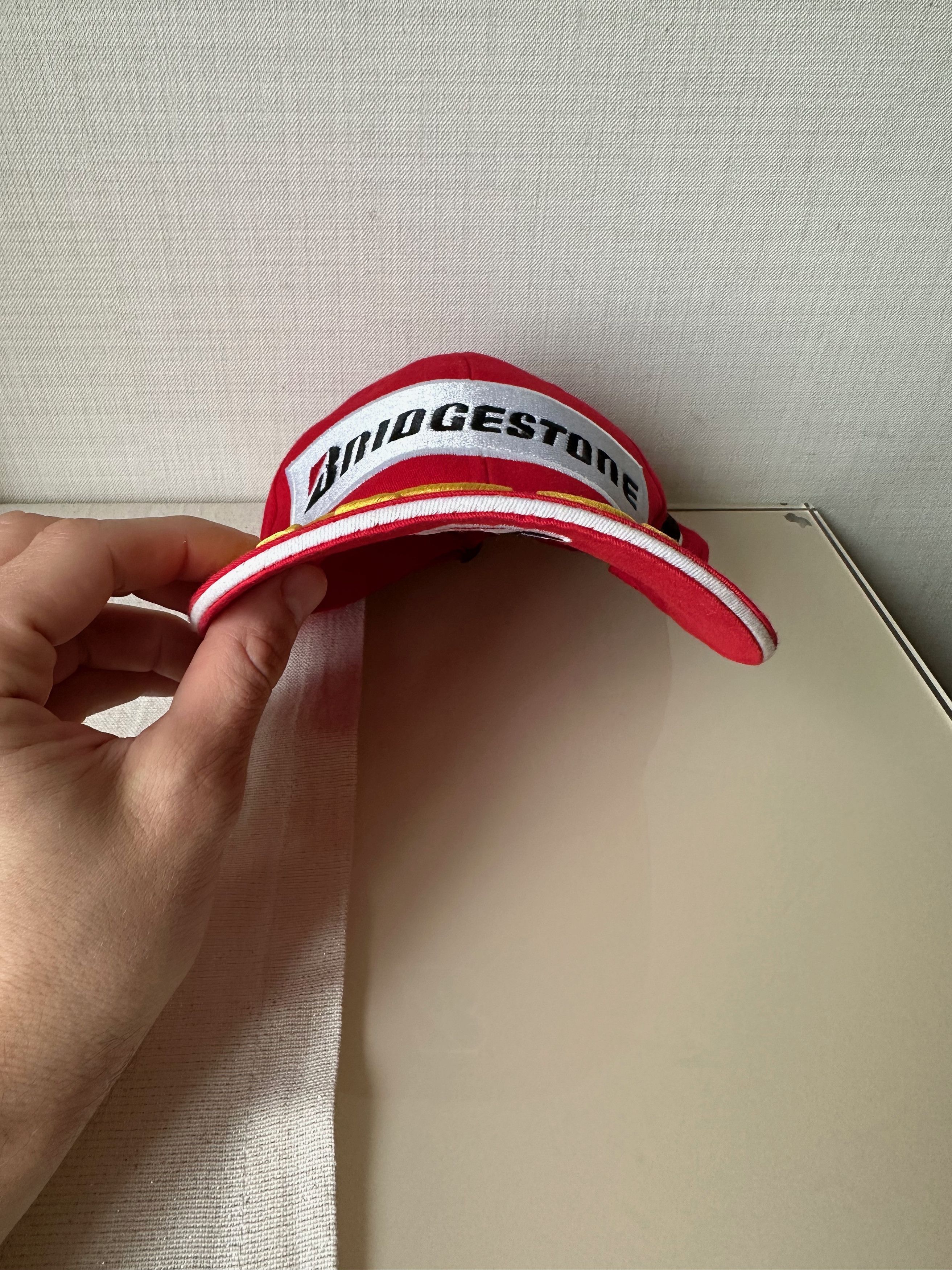 Other Bridgestone Vintage red Cap Racing Size ONE SIZE - 2 Thumbnail