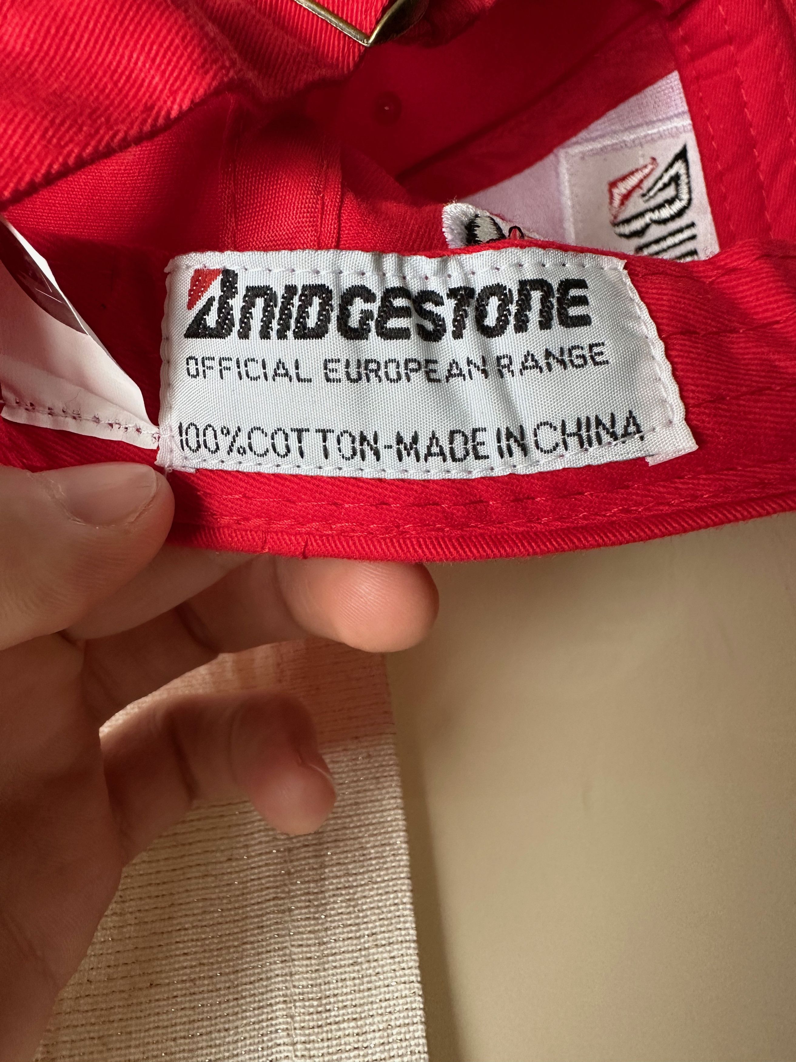 Other Bridgestone Vintage red Cap Racing Size ONE SIZE - 5 Thumbnail