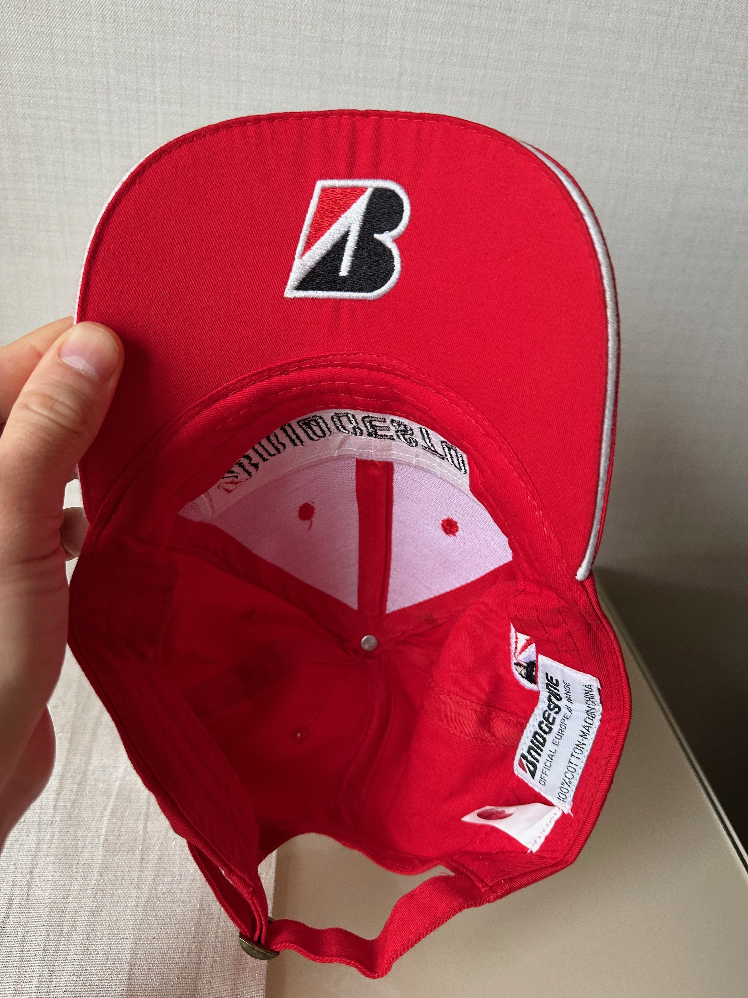 Other Bridgestone Vintage red Cap Racing Size ONE SIZE - 3 Thumbnail