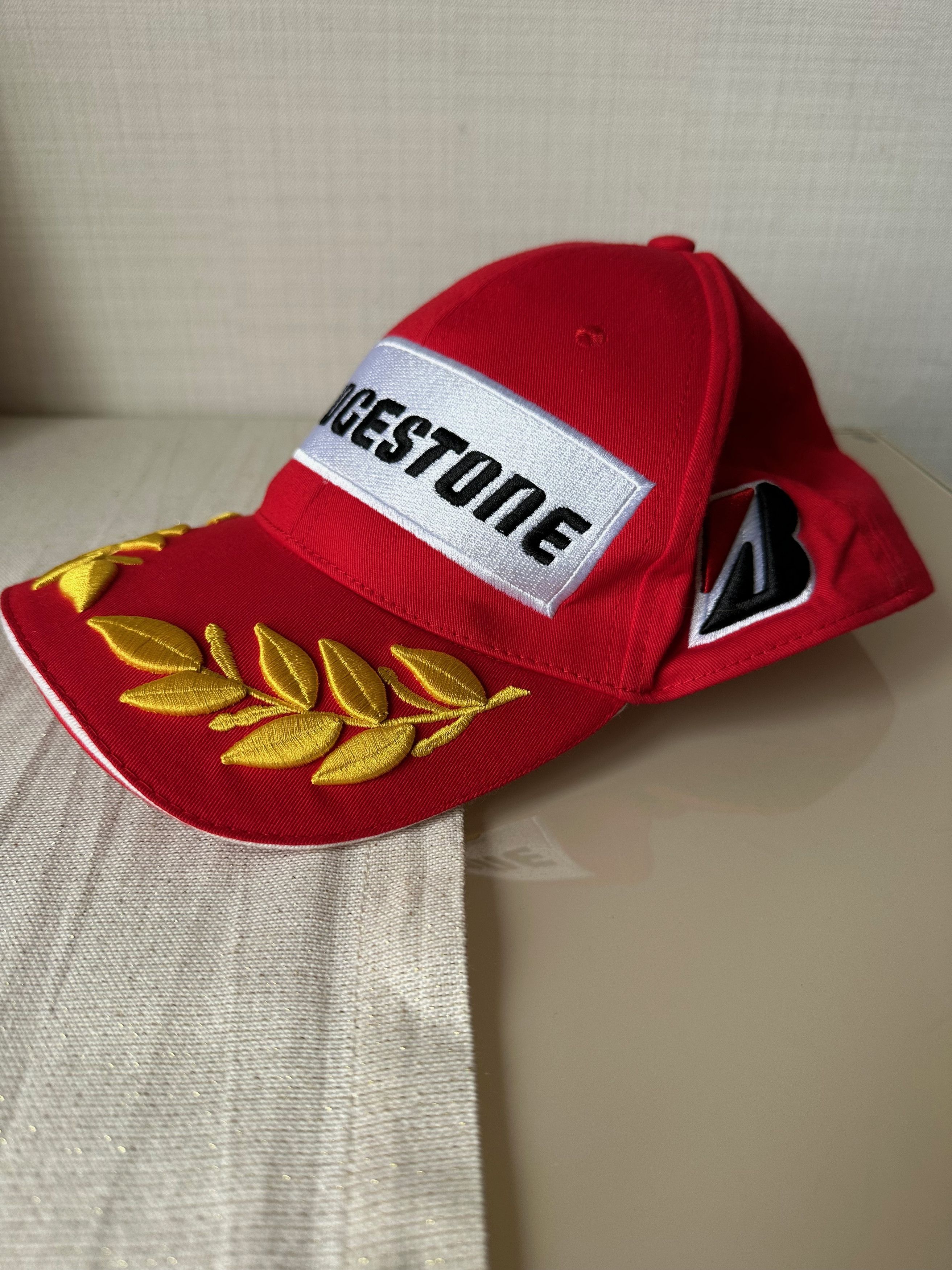 Other Bridgestone Vintage red Cap Racing Size ONE SIZE - 8 Thumbnail