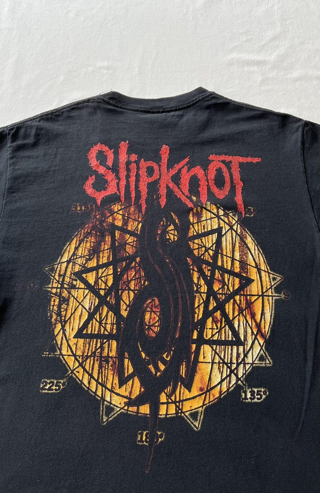 Band Tees Vintage 2017 Slipknot Promo Black Tee (Stone Sour Korn) Size US M / EU 48-50 / 2 - 13 Thumbnail