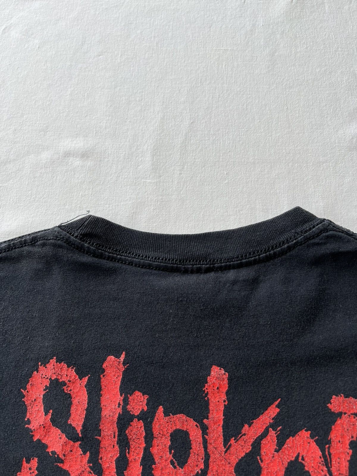 Band Tees Vintage 2017 Slipknot Promo Black Tee (Stone Sour Korn) Size US M / EU 48-50 / 2 - 15 Thumbnail