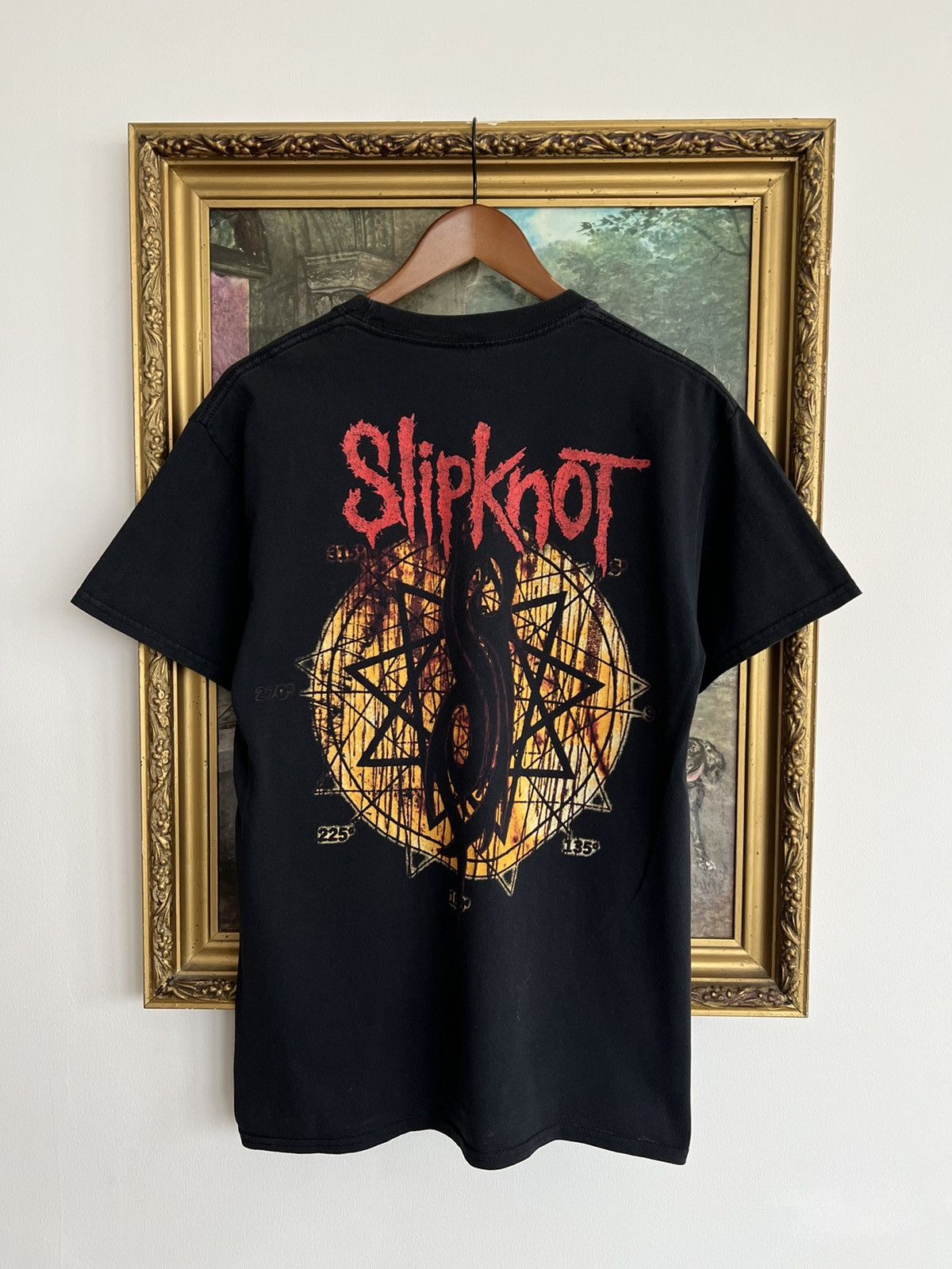 Band Tees Vintage 2017 Slipknot Promo Black Tee (Stone Sour Korn) Size US M / EU 48-50 / 2 - 2 Thumbnail