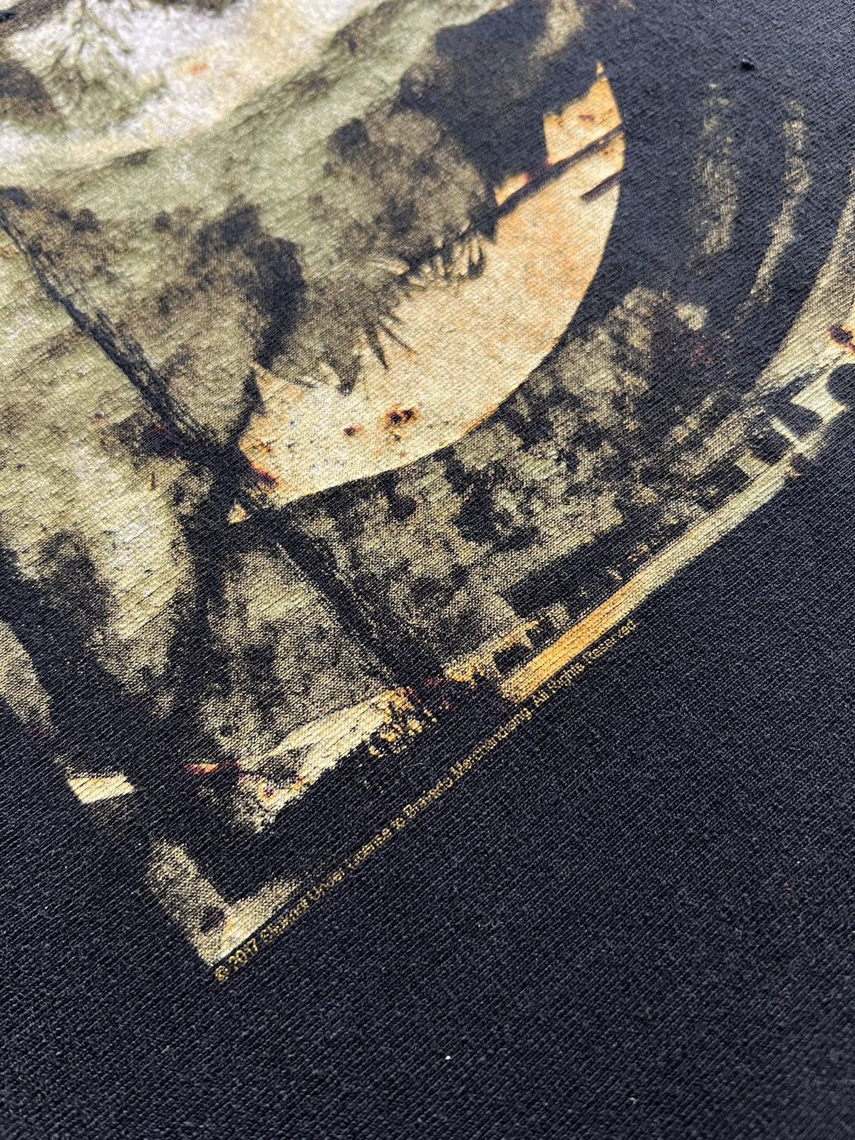 Band Tees Vintage 2017 Slipknot Promo Black Tee (Stone Sour Korn) Size US M / EU 48-50 / 2 - 6 Thumbnail