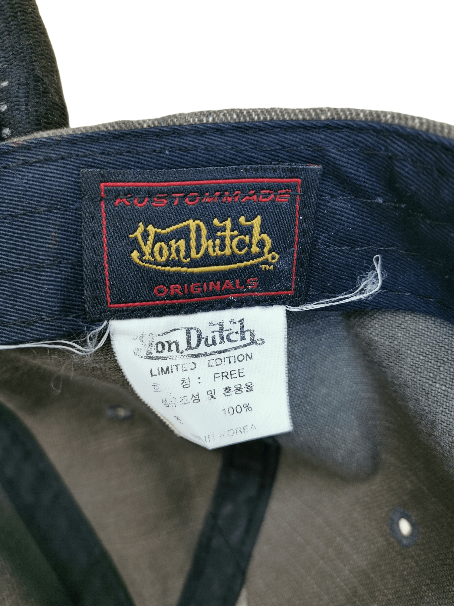 Von Dutch VON DUCTH STREETWEAR HAT CAP Size ONE SIZE - 5 Thumbnail