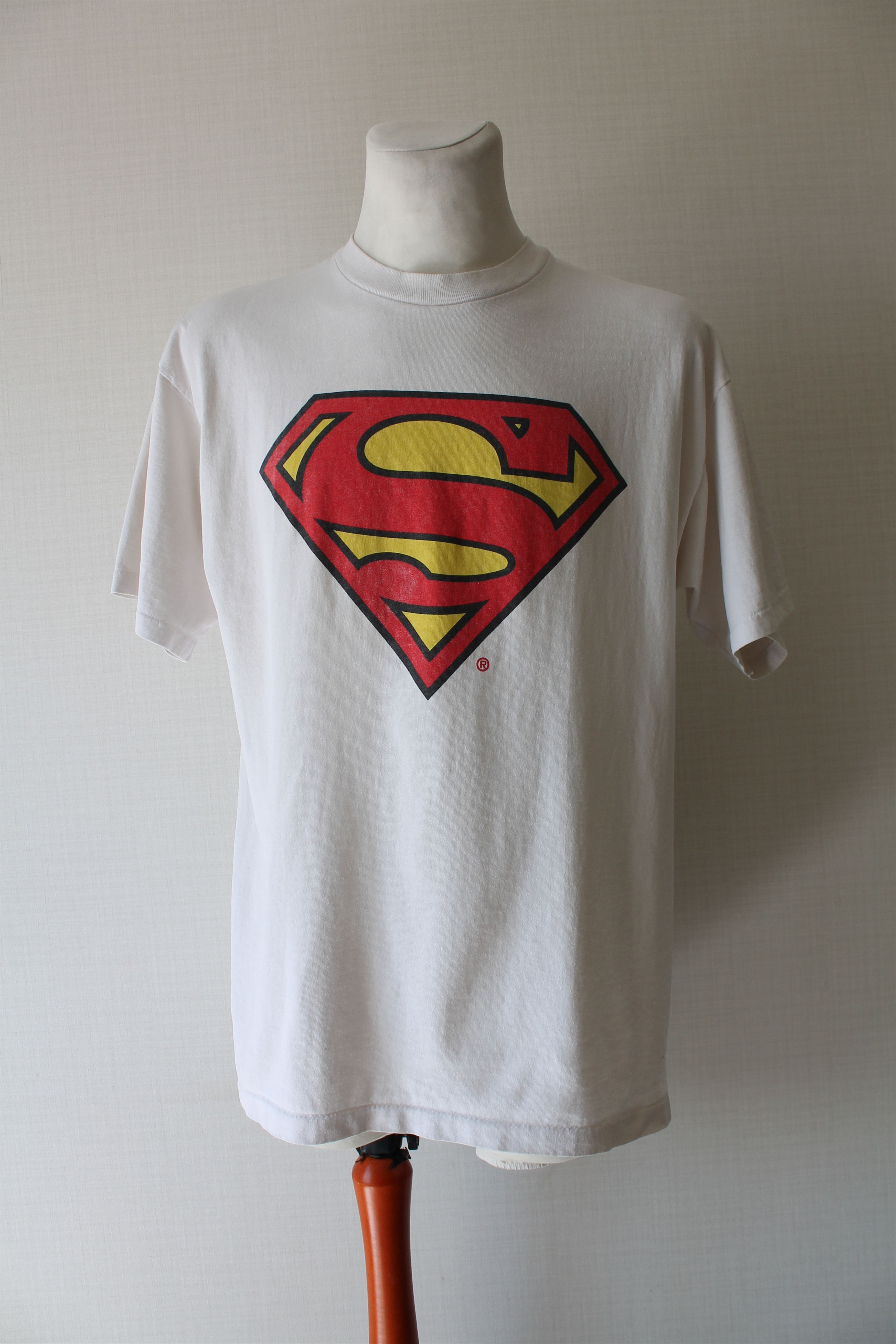 DC Comics 1996 VINTAGE DC Comics Superman Movie / Film T shirt Size US L / EU 52-54 / 3 - 7 Thumbnail