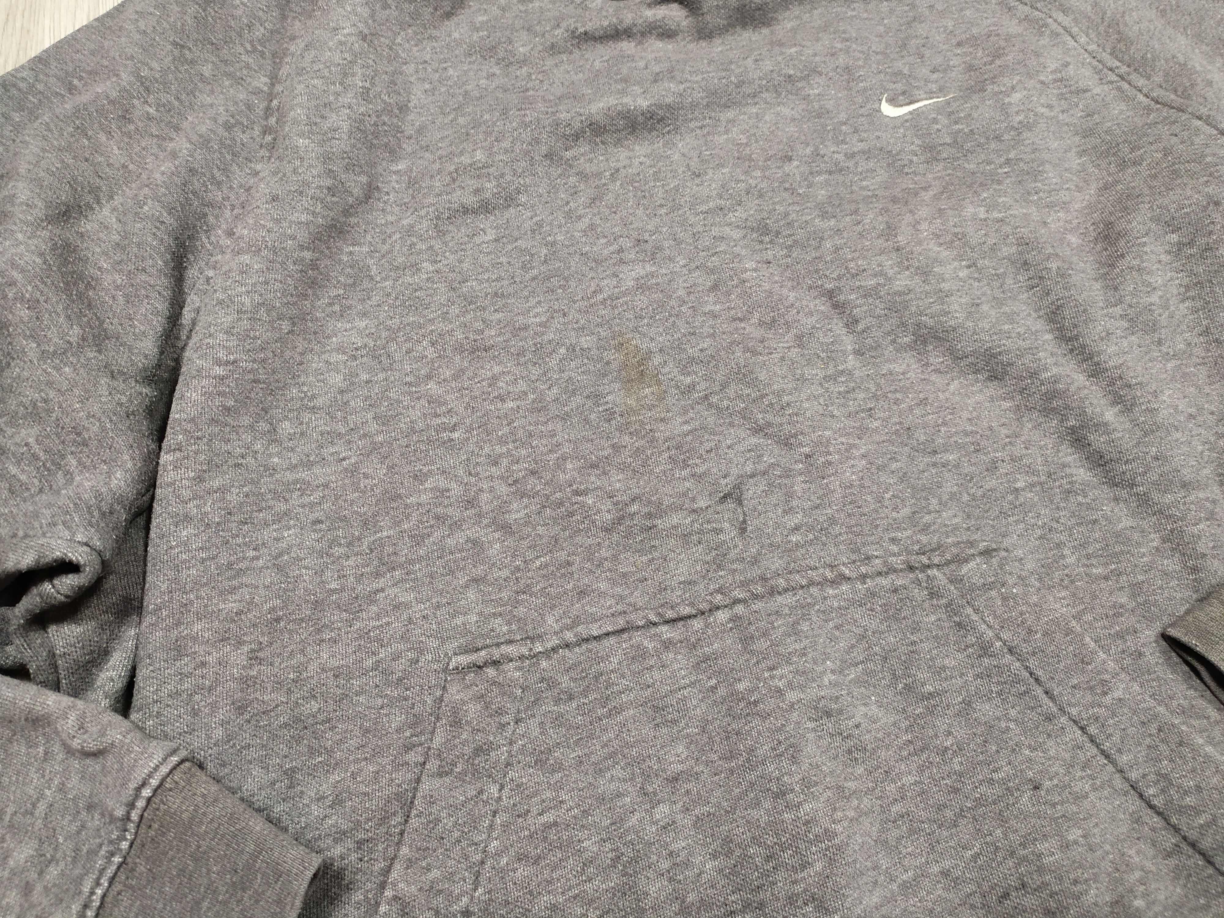 Nike × Vintage Nike vintage asymmetric pocket hoodie Size US L / EU 52-54 / 3 - 10 Thumbnail