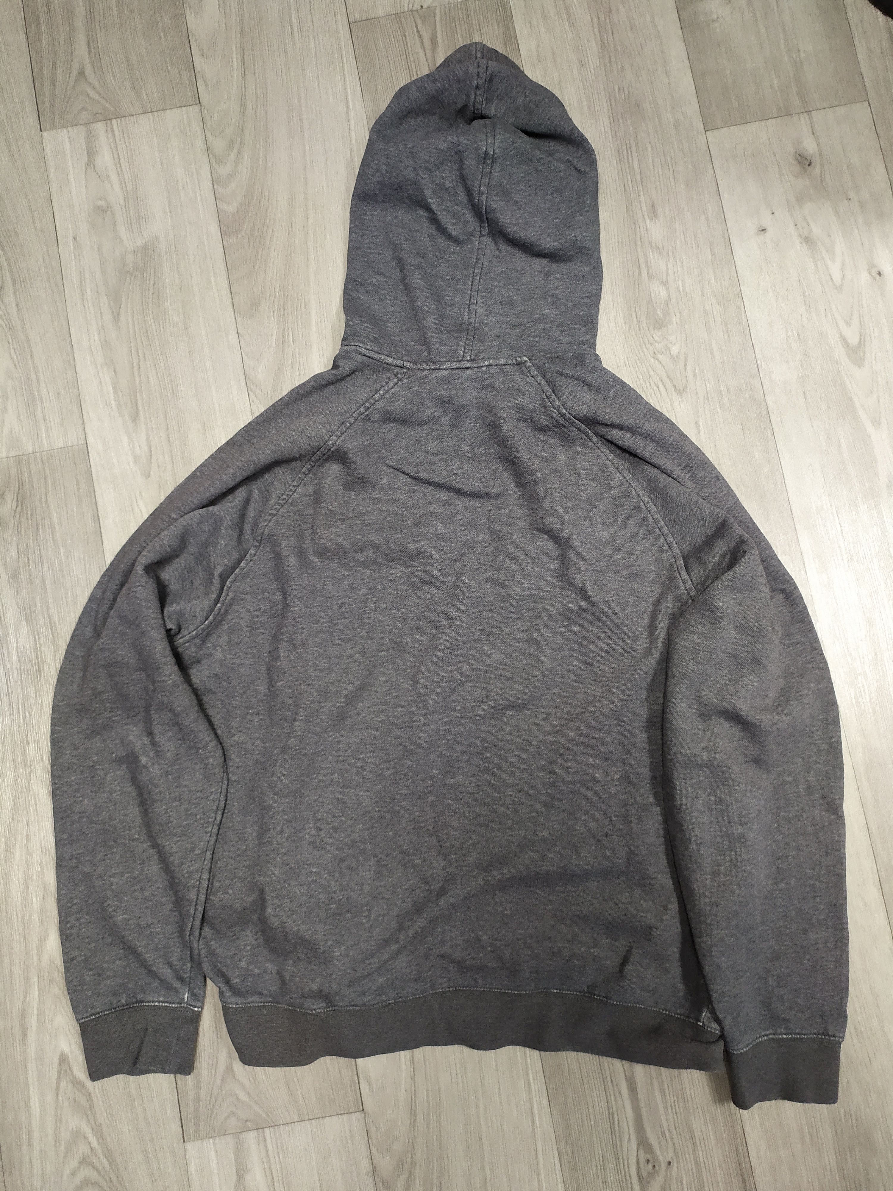 Nike × Vintage Nike vintage asymmetric pocket hoodie Size US L / EU 52-54 / 3 - 6 Thumbnail