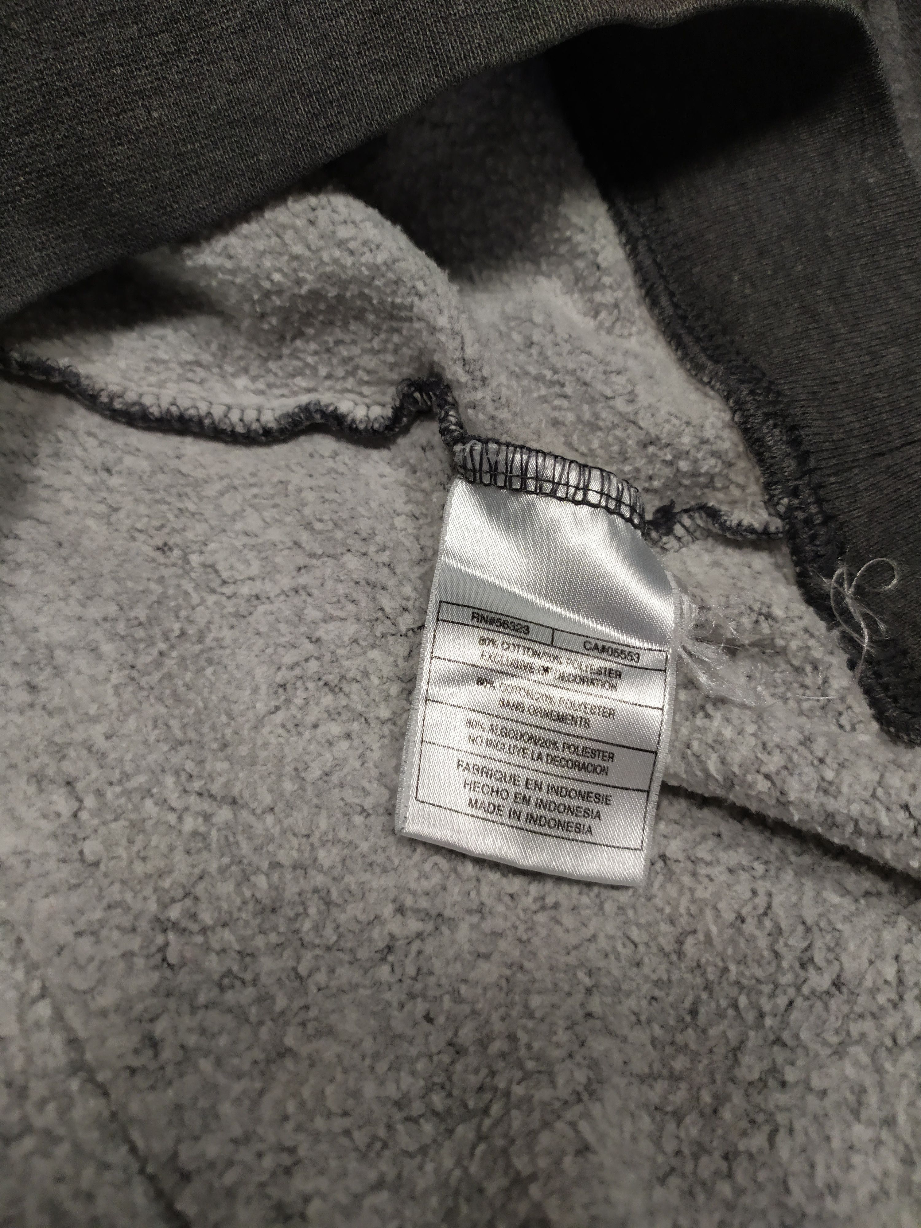 Nike × Vintage Nike vintage asymmetric pocket hoodie Size US L / EU 52-54 / 3 - 8 Thumbnail
