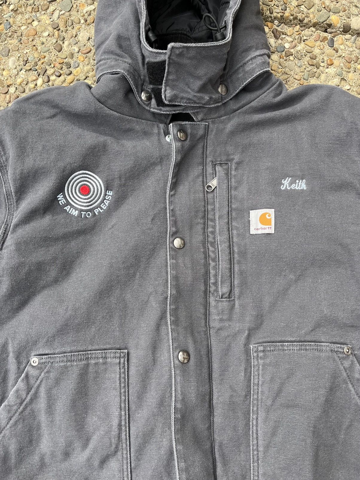 Carhartt Grey Removable Hood Carhartt Jacket Size US XXL / EU 58 / 5 - 2 Thumbnail