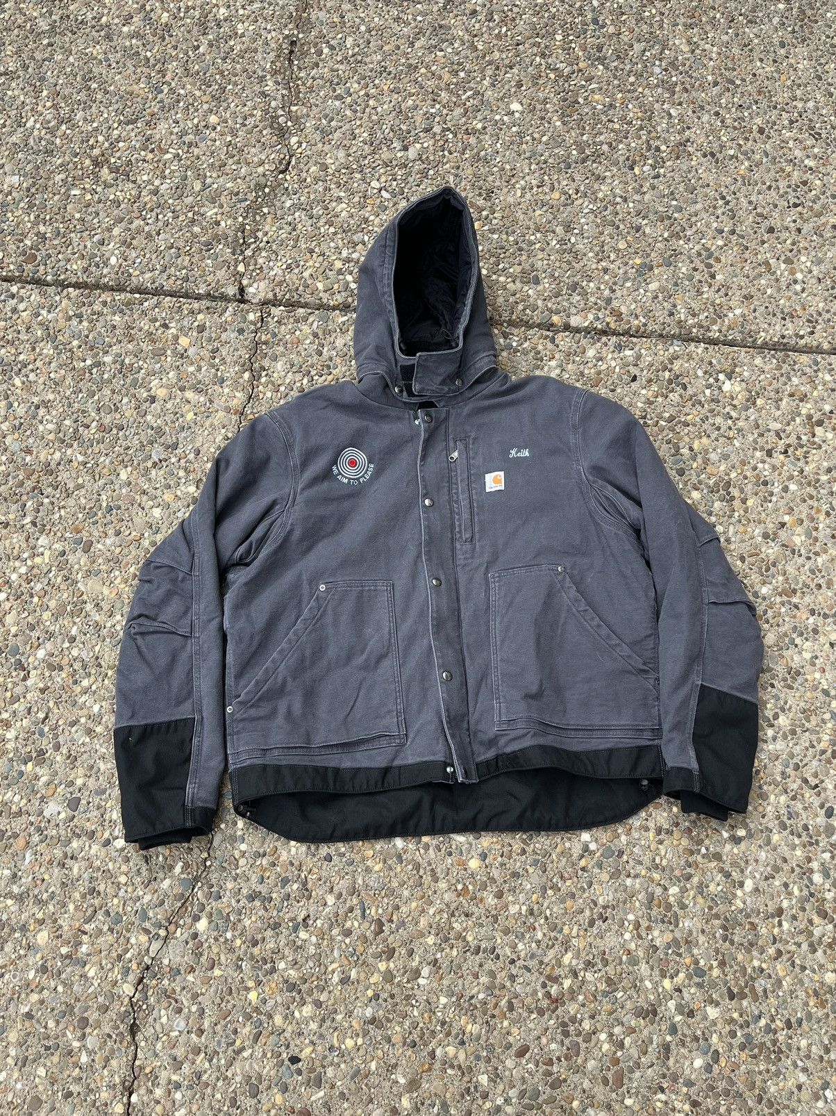 Carhartt Grey Removable Hood Carhartt Jacket Size US XXL / EU 58 / 5 - 1 Thumbnail