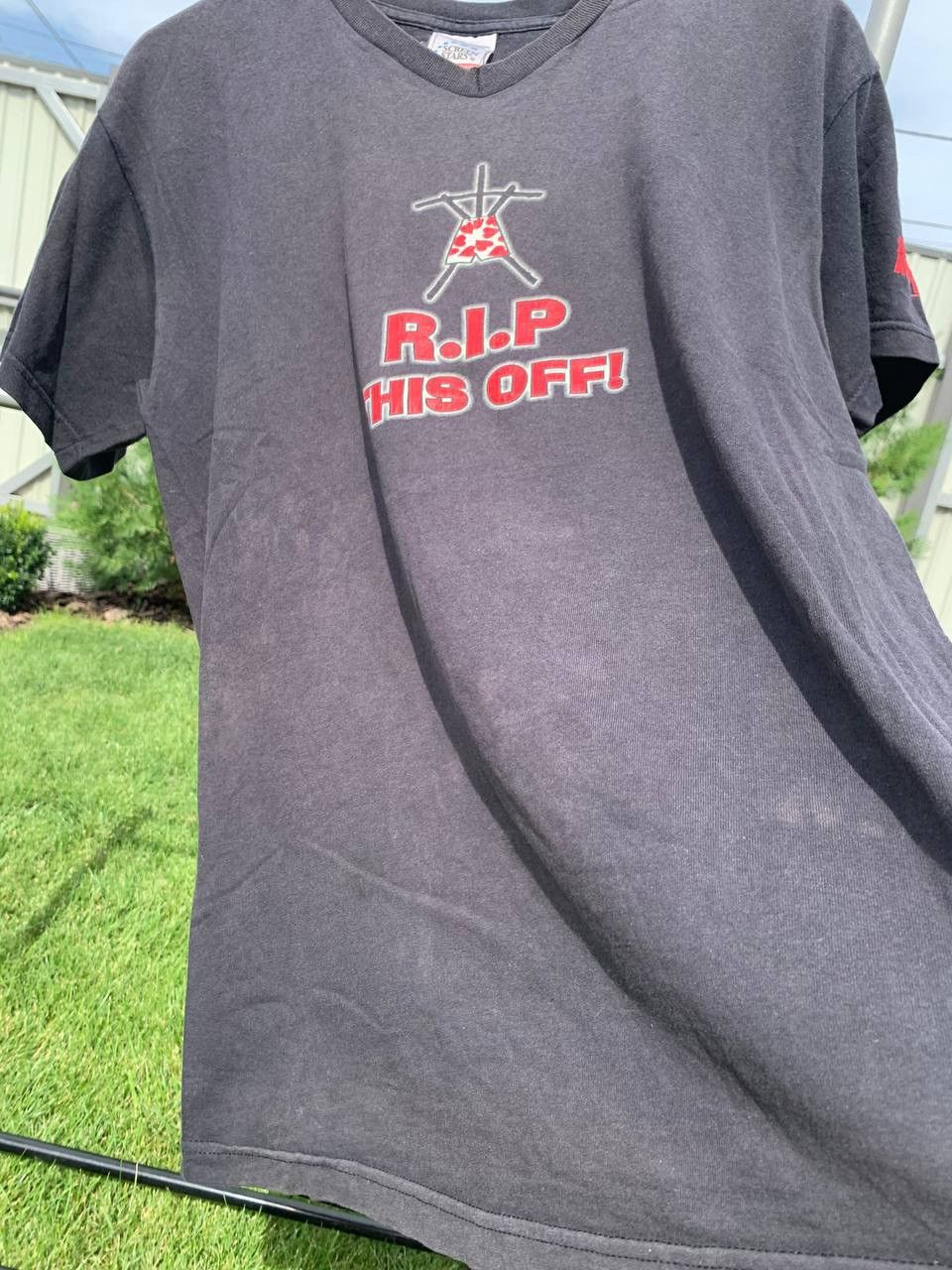 Expert Horror × Vintage Vintage 2000 Scary Movie Promo shirt Size US L / EU 52-54 / 3 - 6 Thumbnail
