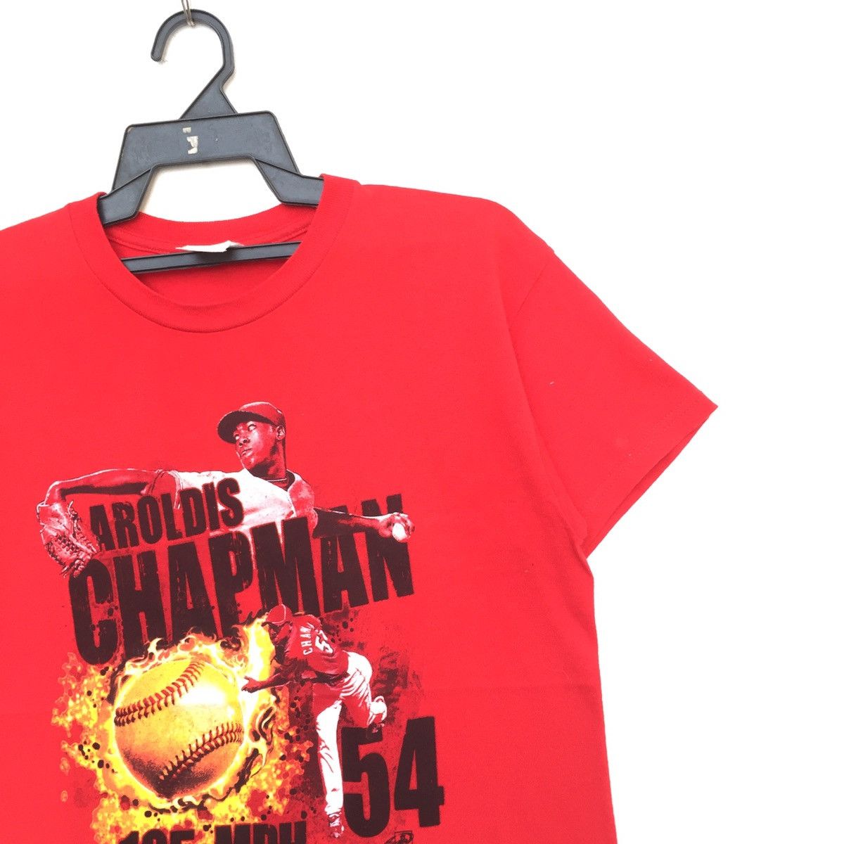MLB Aroldis Chapman Big Logo T-shirt | 105 Mph No.54 | S | MLB Size US S / EU 44-46 / 1 - 2 Thumbnail