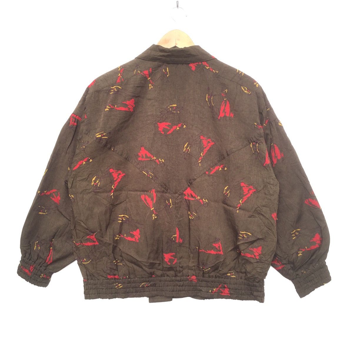 Paoloni Vintage 90s Franca V. Paoloni Milano Italy Zipper Jacket | M Size US M / EU 48-50 / 2 - 9 Thumbnail