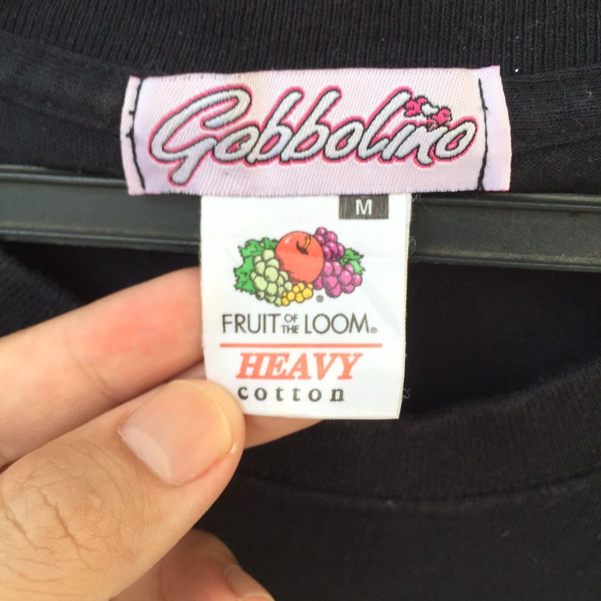 Vintage Gobbolino Big Logo T-shirt | Retro Rap tees Hip Hop Swag | M Size US M / EU 48-50 / 2 - 4 Thumbnail