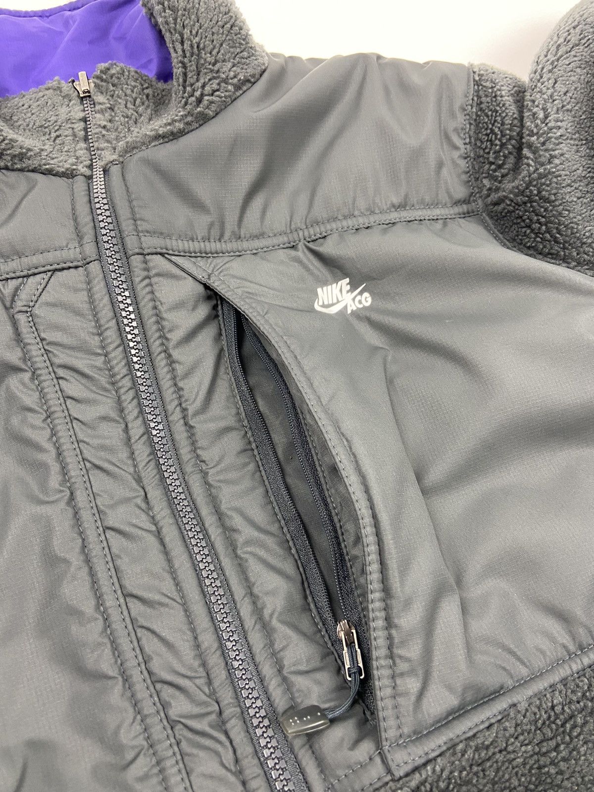 Nike ACG Vintage Nike ACG Reversible Sherpa Jacket Size US M / EU 48-50 / 2 - 8 Thumbnail