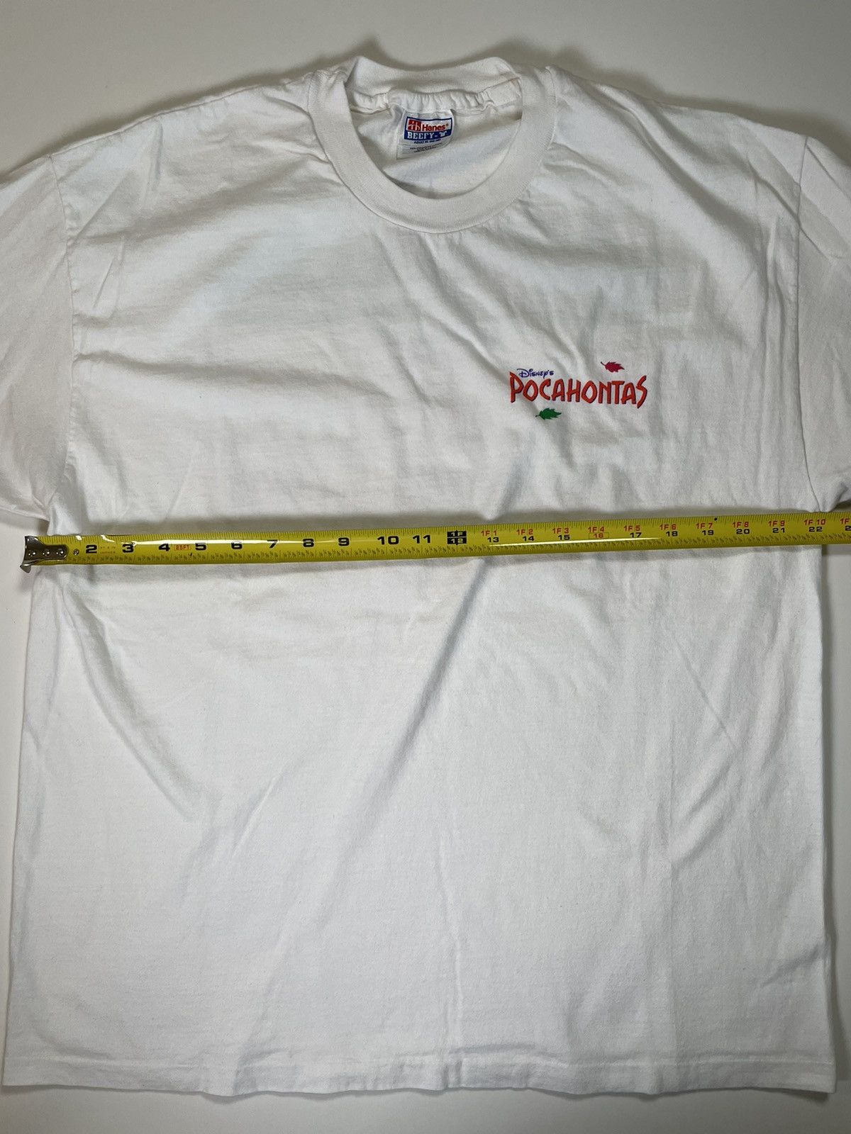 Disney Vintage Disney Pocahontas Promo T-shirt 1995 Size US XL / EU 56 / 4 - 4 Thumbnail