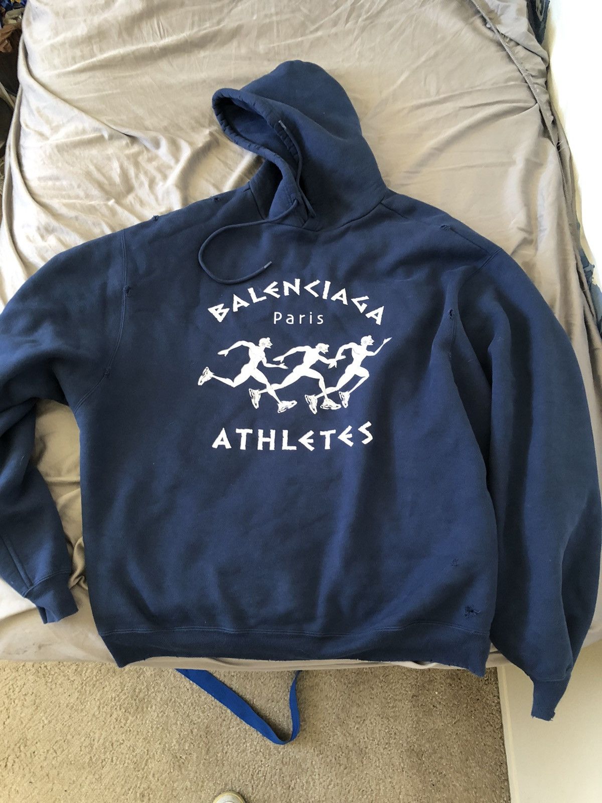 Balenciaga Balenciaga athletes hoodie | Grailed