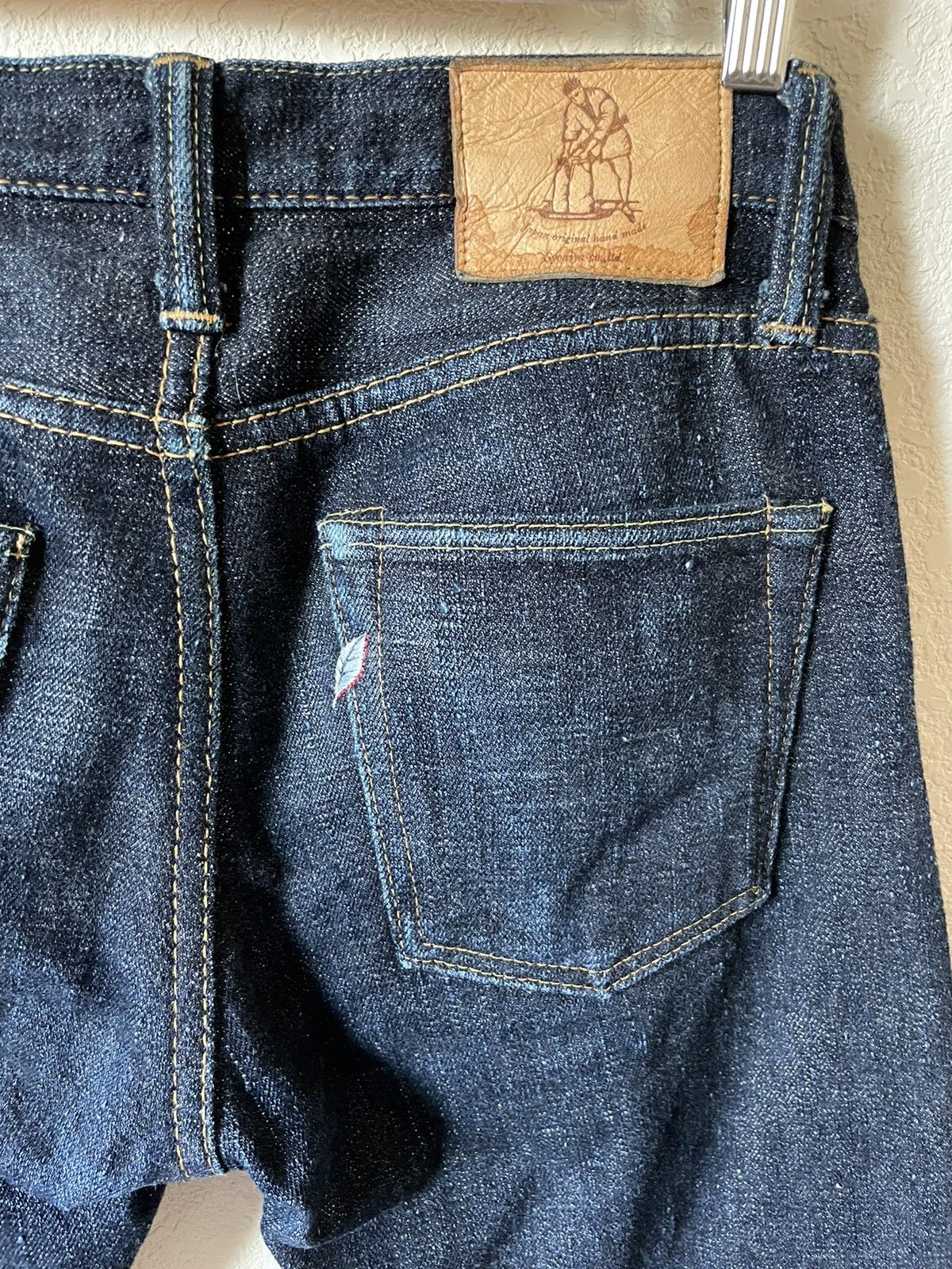Pure Blue Japan Pure Blue Japan PBJ XX-013 Blue in Green Collab Size US 29 - 3 Thumbnail