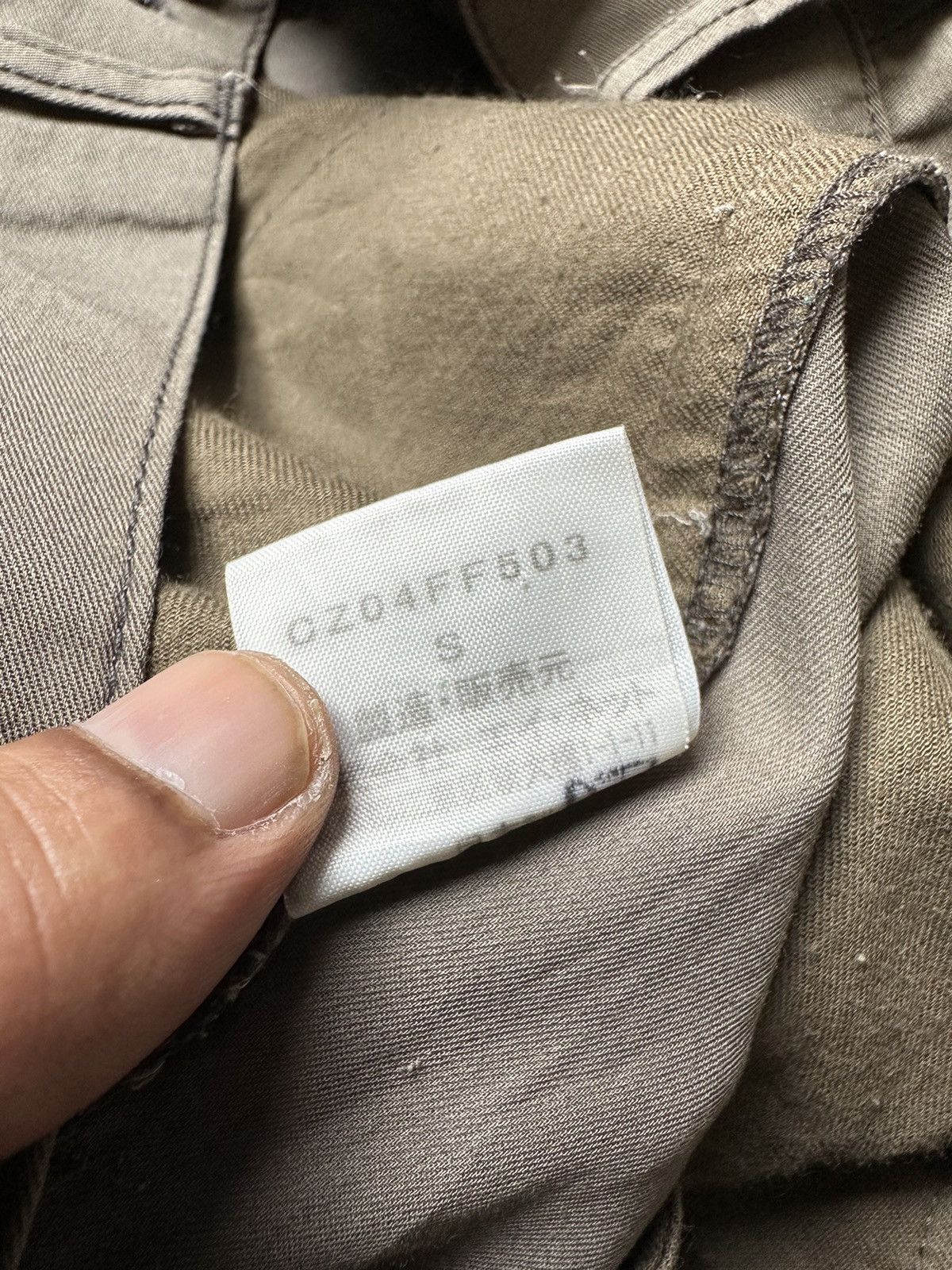 CABANE de ZUCCa 2010FW Cabane De Zucca - biker style cotton pants Size US 34 / EU 50 - 19 Thumbnail