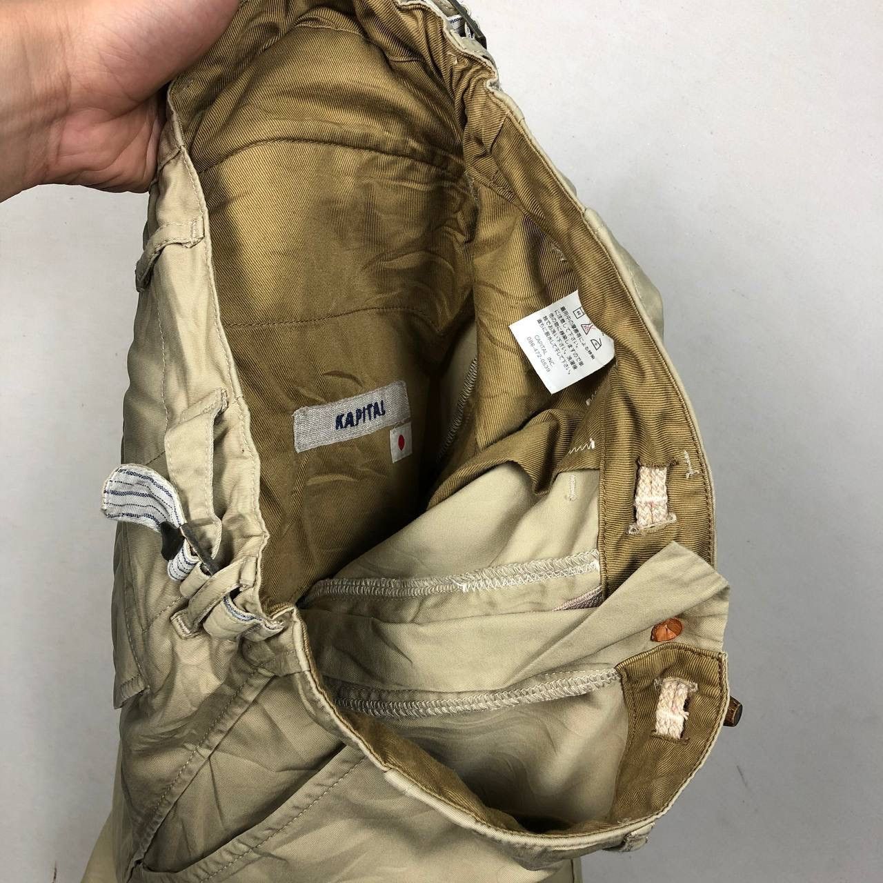 Kapital Kapital Ripstop Parachute Hippie Pants Army Loose Trousers Size US 32 / EU 48 - 12 Thumbnail