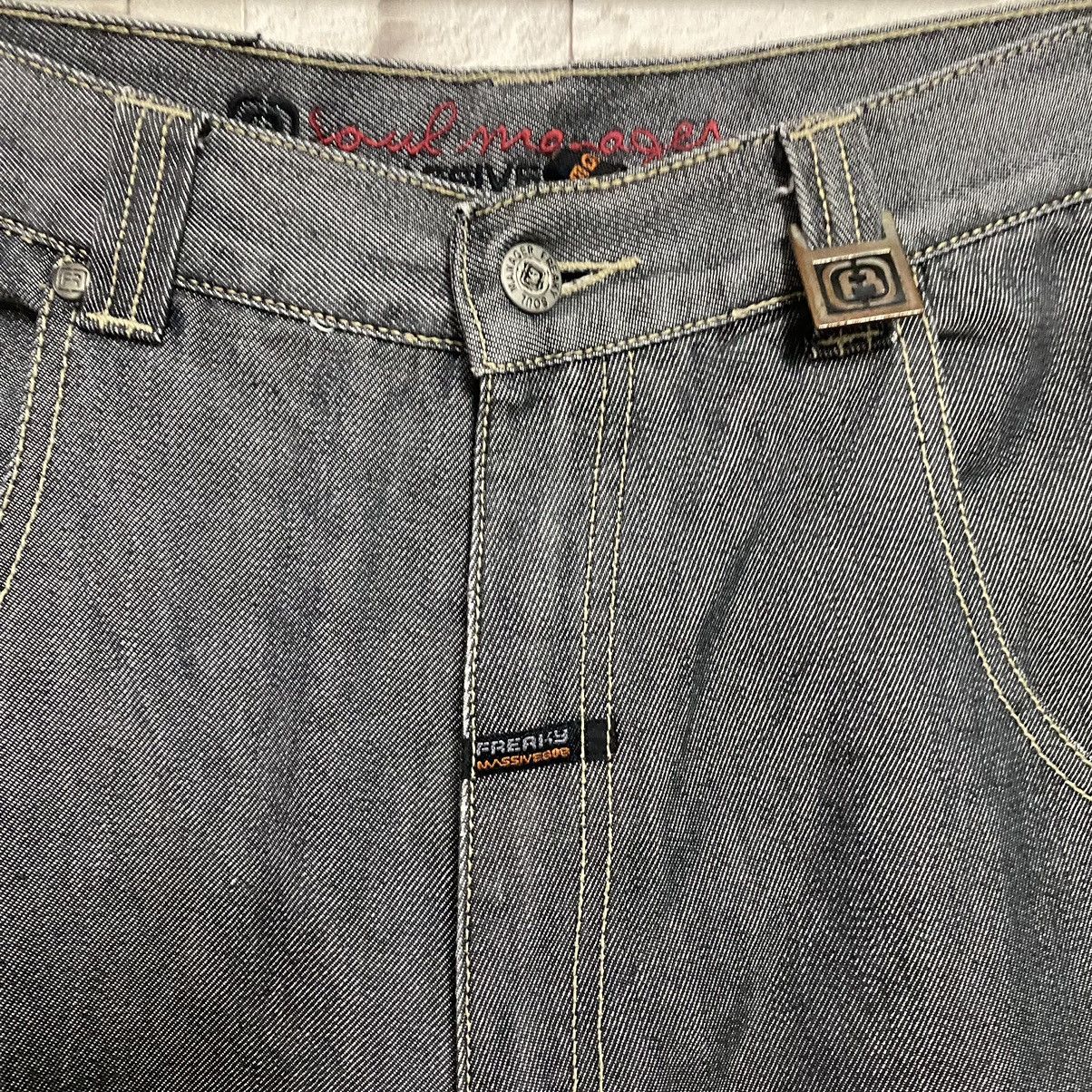 JNCO Freaky Massive Denim Baggy Pants Size US 34 / EU 50 - 10 Thumbnail