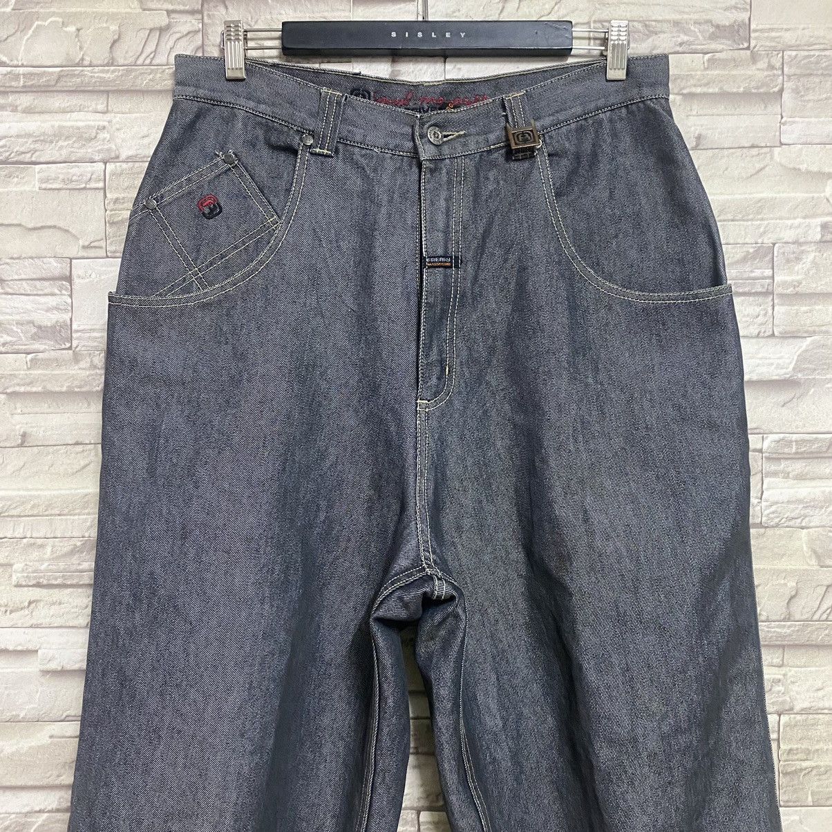 JNCO Freaky Massive Denim Baggy Pants Size US 34 / EU 50 - 4 Thumbnail