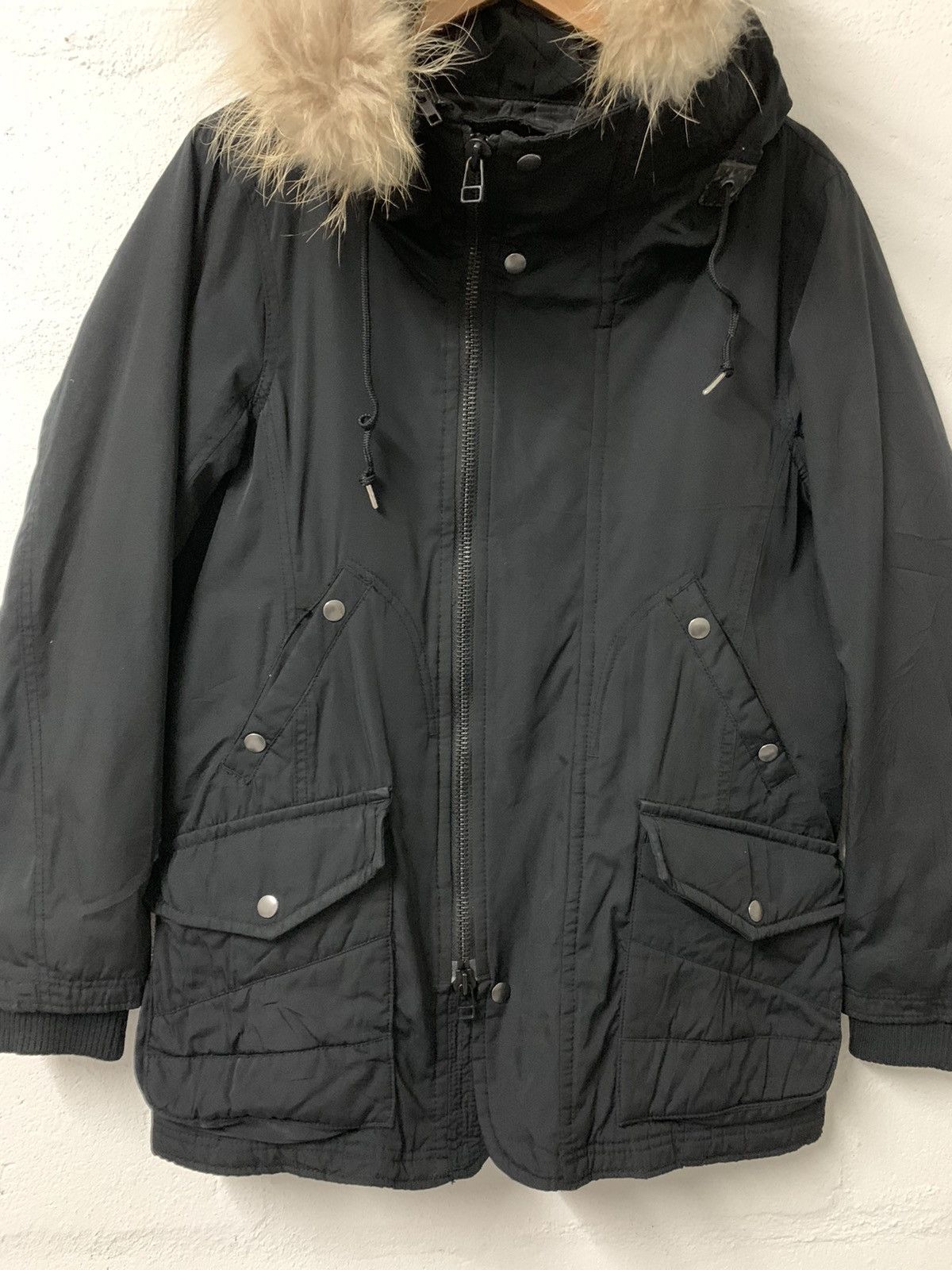 Japanese Brand × Takeo Kikuchi Takeo Kikuchi with Fur Hoodie Size US L / EU 52-54 / 3 - 3 Thumbnail